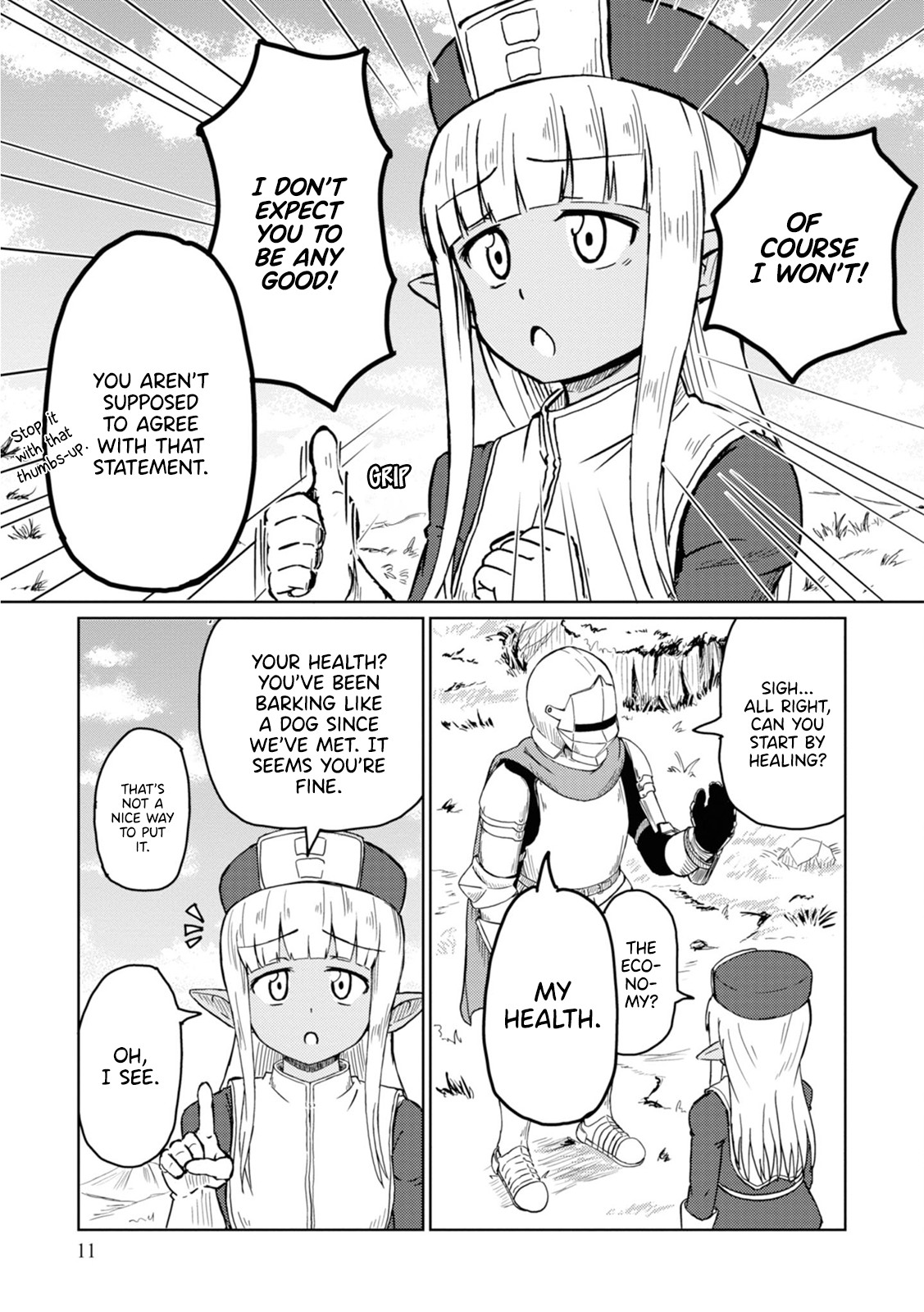 Kono Healer Mendokusai chapter 1 page 13
