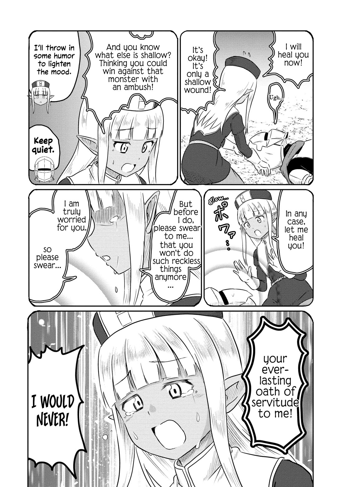 Kono Healer Mendokusai chapter 57 page 10