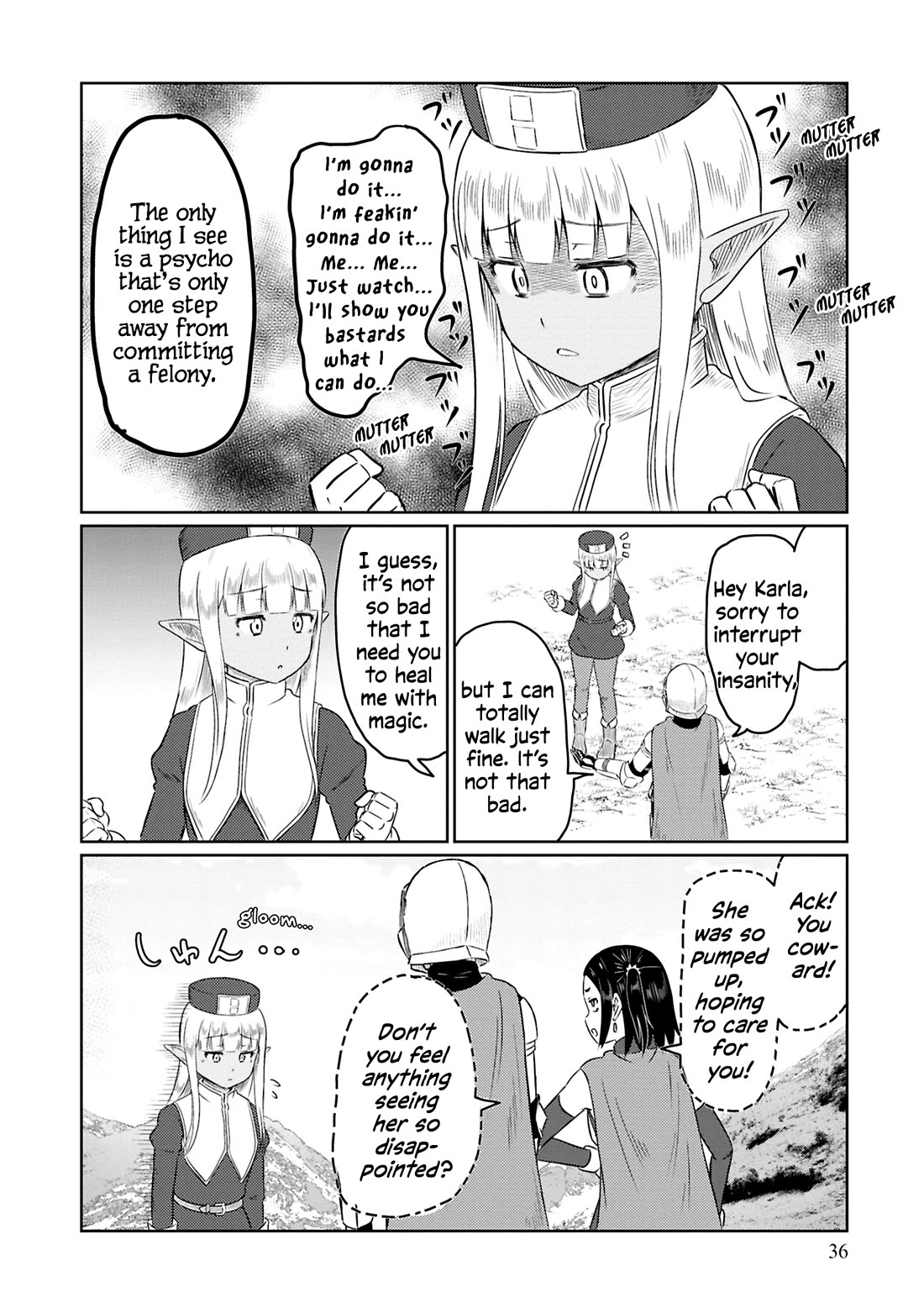 Kono Healer Mendokusai chapter 71 page 5