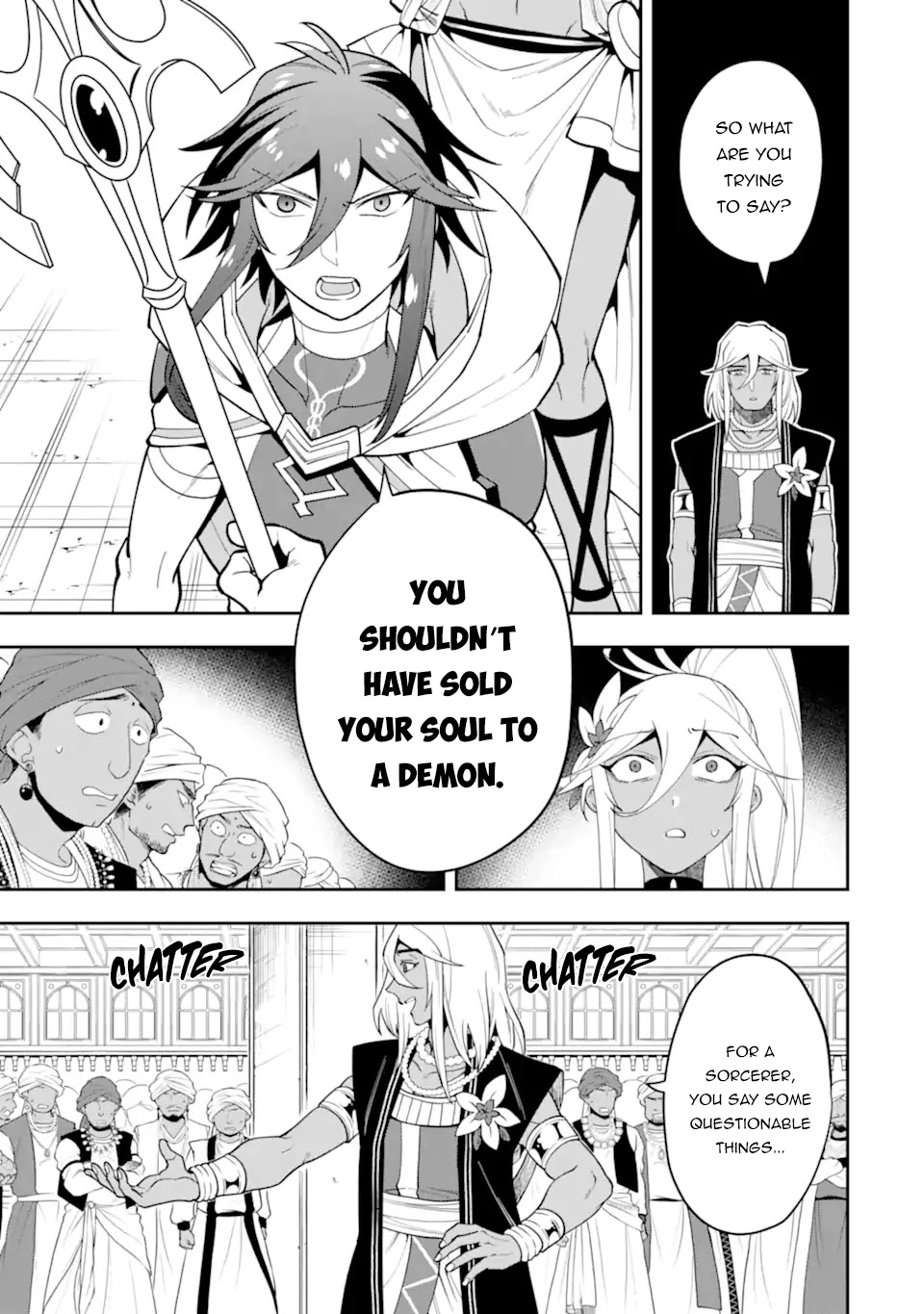 Kouryakuhon o Kushi Suru Saikyou no Mahoutsukai ~ meirei sa sero to wa Iwa Senai Oreryuu Mao Tobatsu Saizen Ruuto ~ chapter 27 page 12