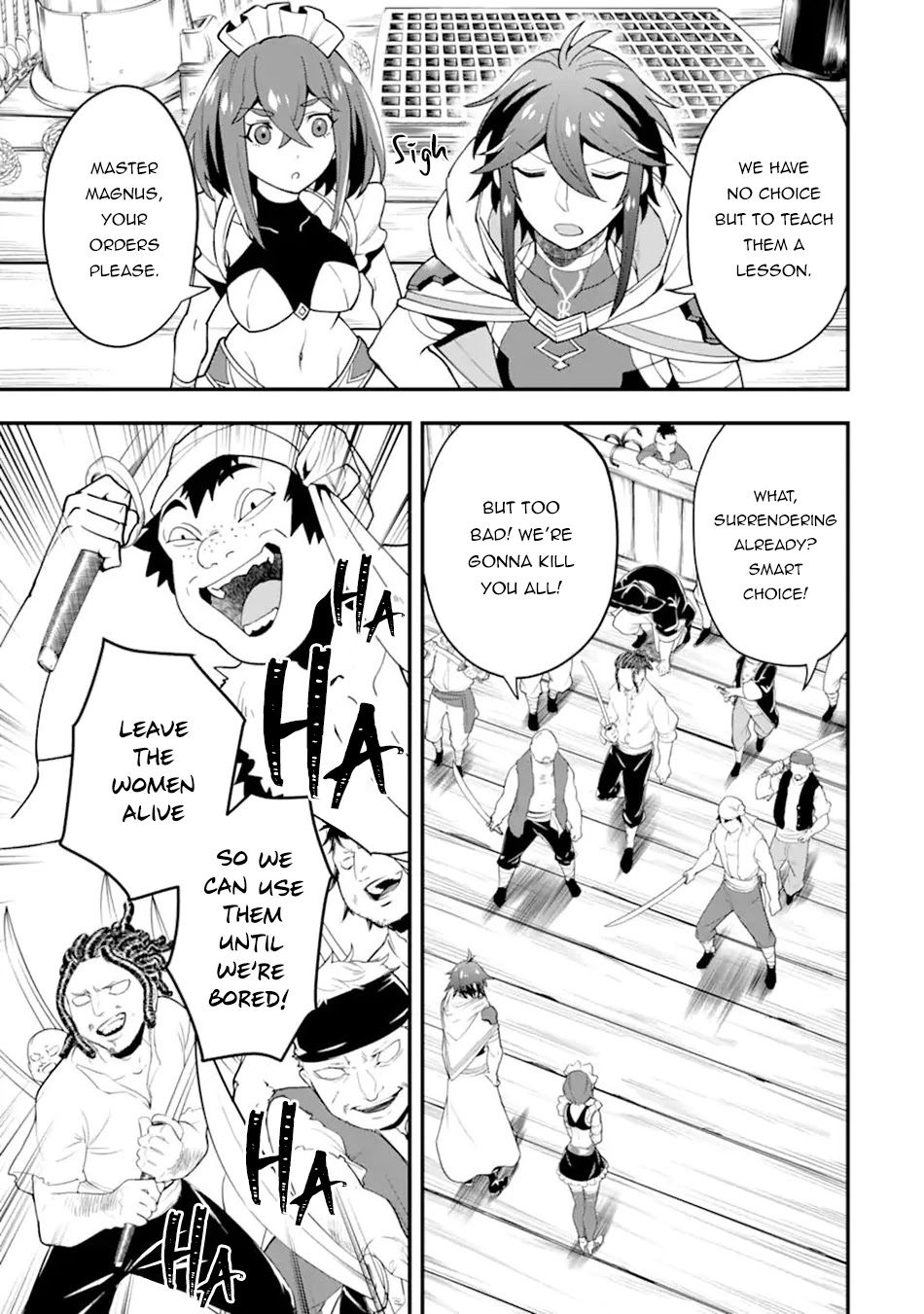 Kouryakuhon o Kushi Suru Saikyou no Mahoutsukai ~ meirei sa sero to wa Iwa Senai Oreryuu Mao Tobatsu Saizen Ruuto ~ chapter 31 page 18