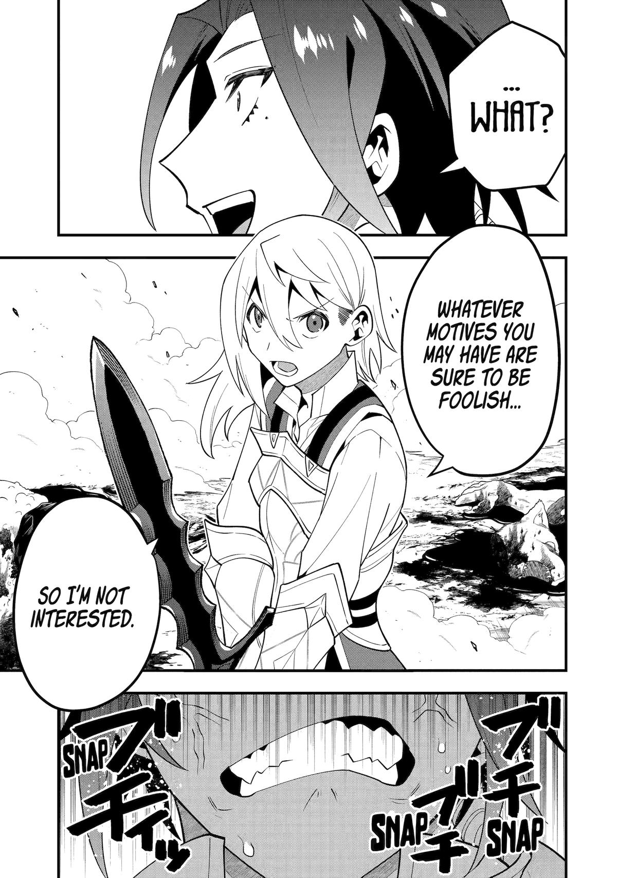 Kouryakuhon o Kushi Suru Saikyou no Mahoutsukai ~ meirei sa sero to wa Iwa Senai Oreryuu Mao Tobatsu Saizen Ruuto ~ chapter 57 page 11