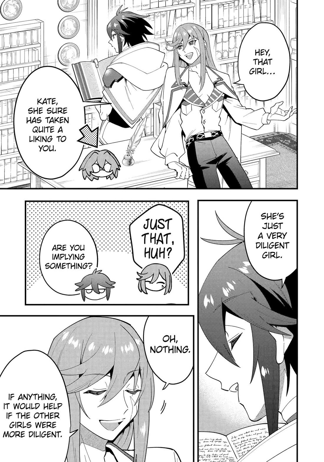 Kouryakuhon o Kushi Suru Saikyou no Mahoutsukai ~ meirei sa sero to wa Iwa Senai Oreryuu Mao Tobatsu Saizen Ruuto ~ chapter 68 page 1