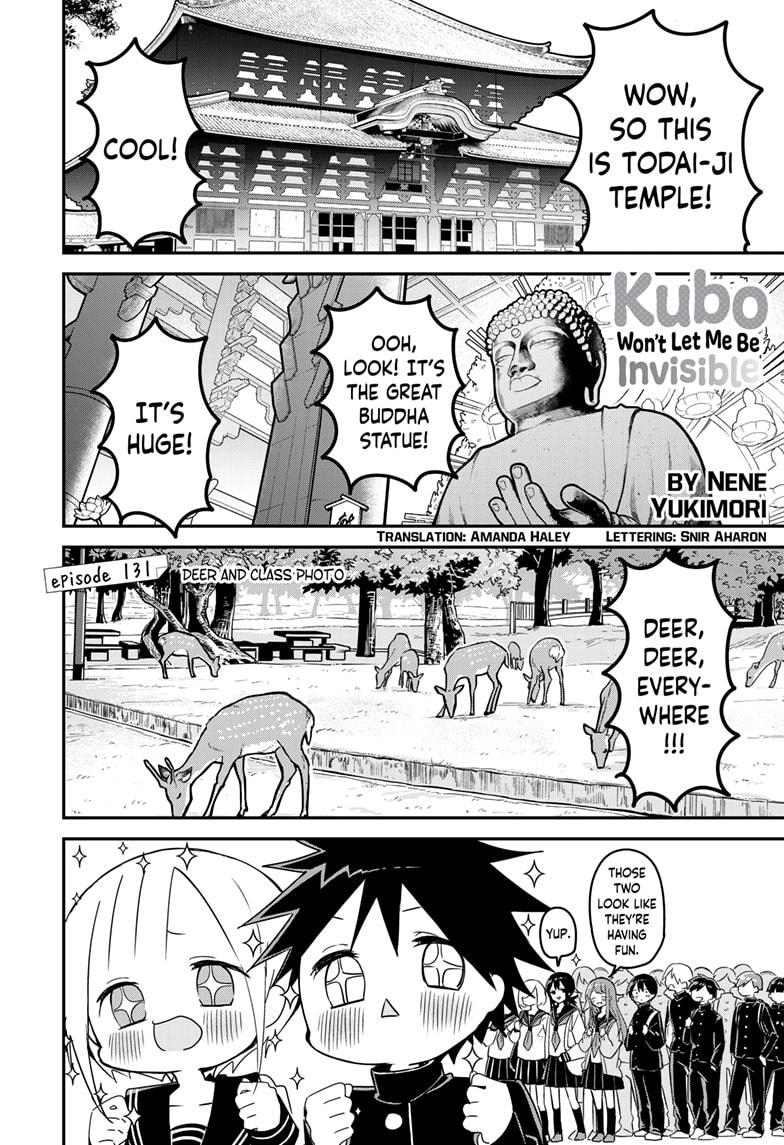 Kubo-san Doesn't Leave Me Be (a Mob) chapter 131 page 1