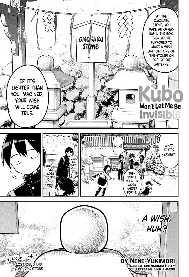 Kubo-san Doesn't Leave Me Be (a Mob) chapter 134 page 1