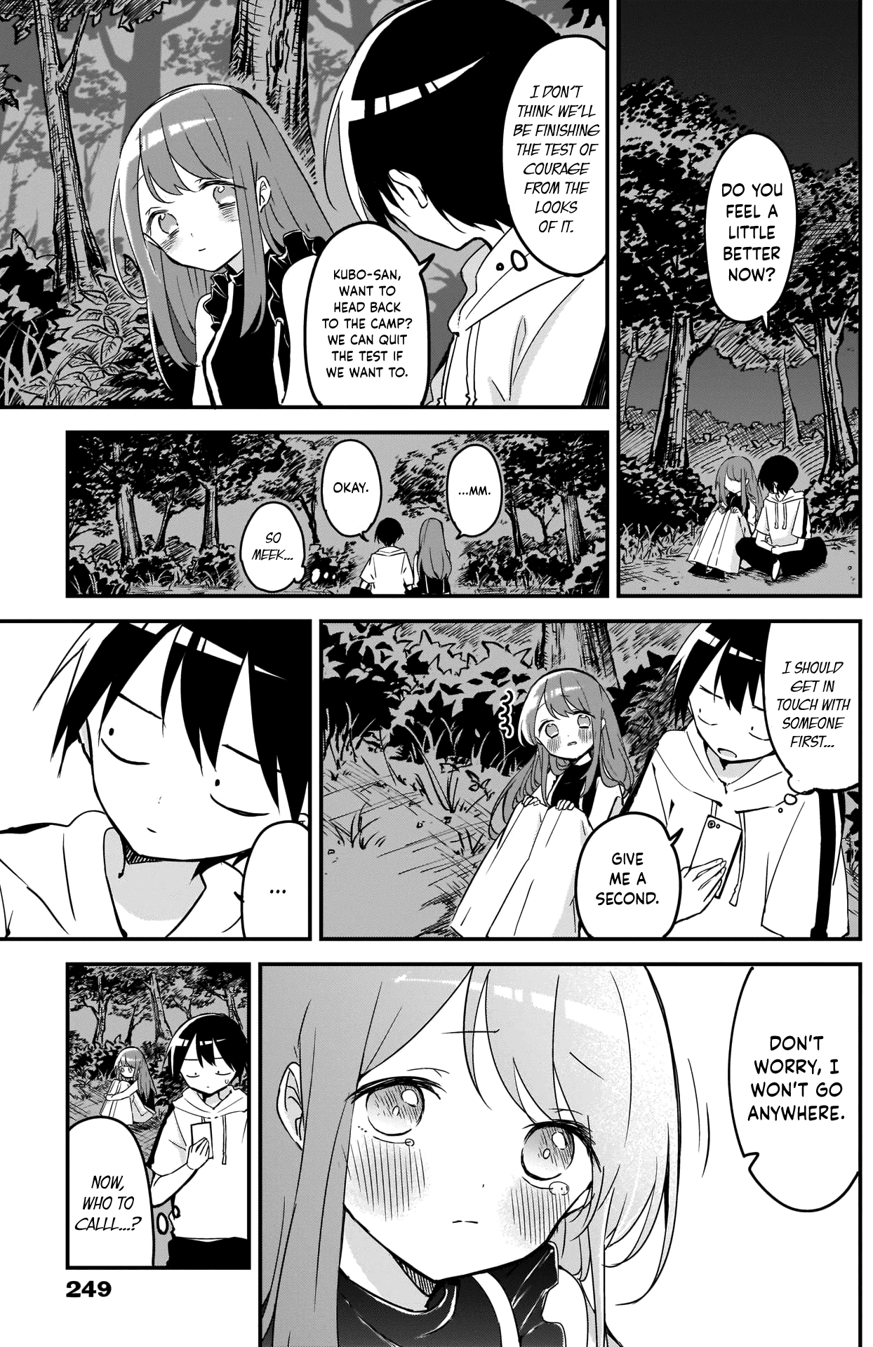 Kubo-san Doesn't Leave Me Be (a Mob) chapter 70 page 8