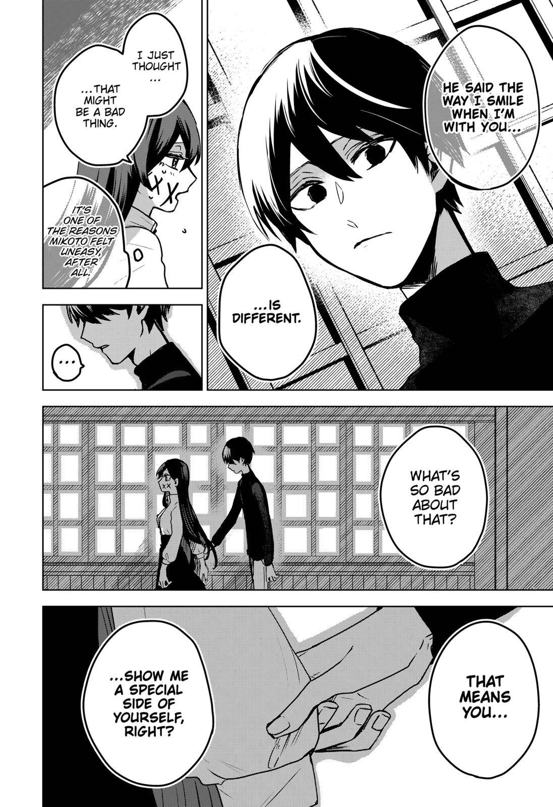 Kuchi ga Saketemo Kimi ni wa (2020) chapter 40 page 12