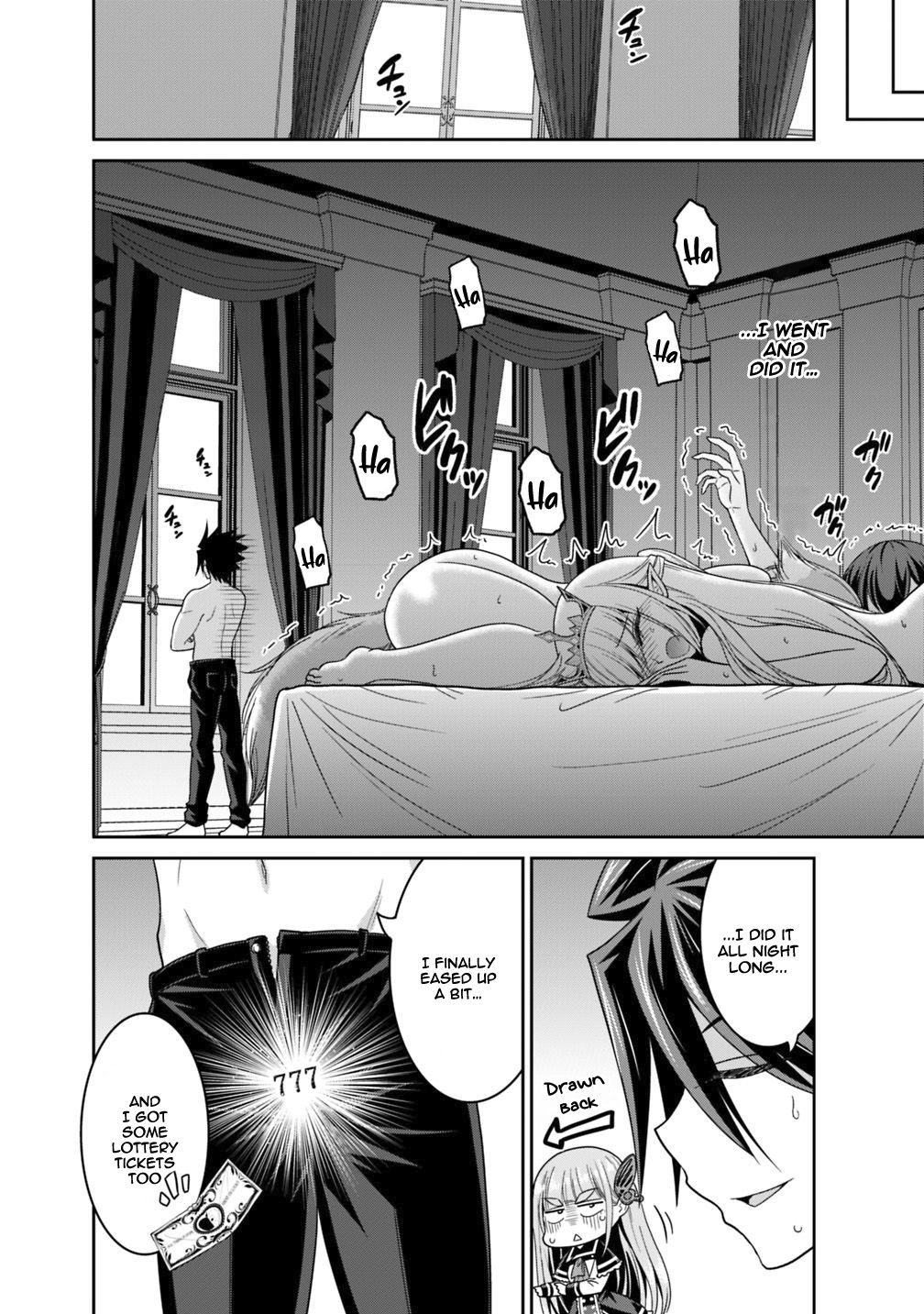 Kujibiki Tokushou: Musou Harem-ken chapter 13.2 page 10