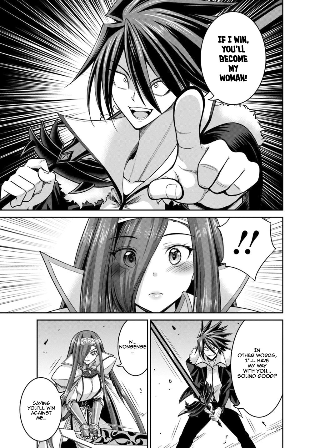 Kujibiki Tokushou: Musou Harem-ken chapter 14.2 page 14