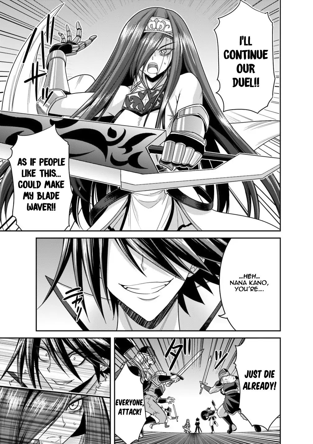 Kujibiki Tokushou: Musou Harem-ken chapter 15.1 page 8