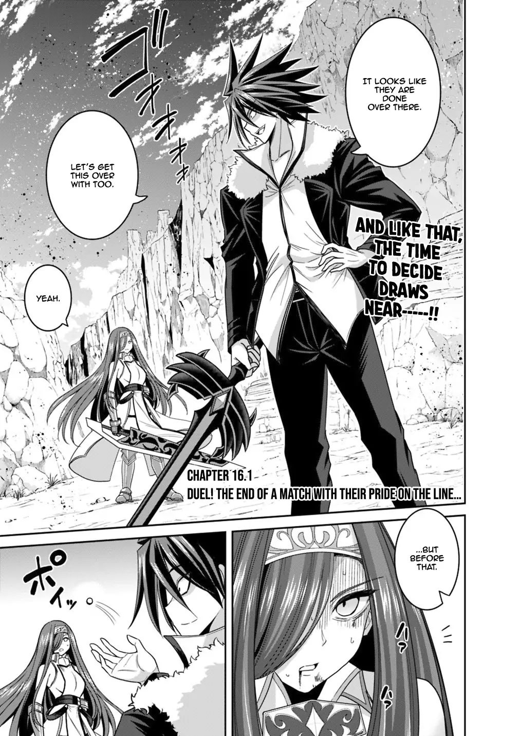 Kujibiki Tokushou: Musou Harem-ken chapter 16.1 page 2