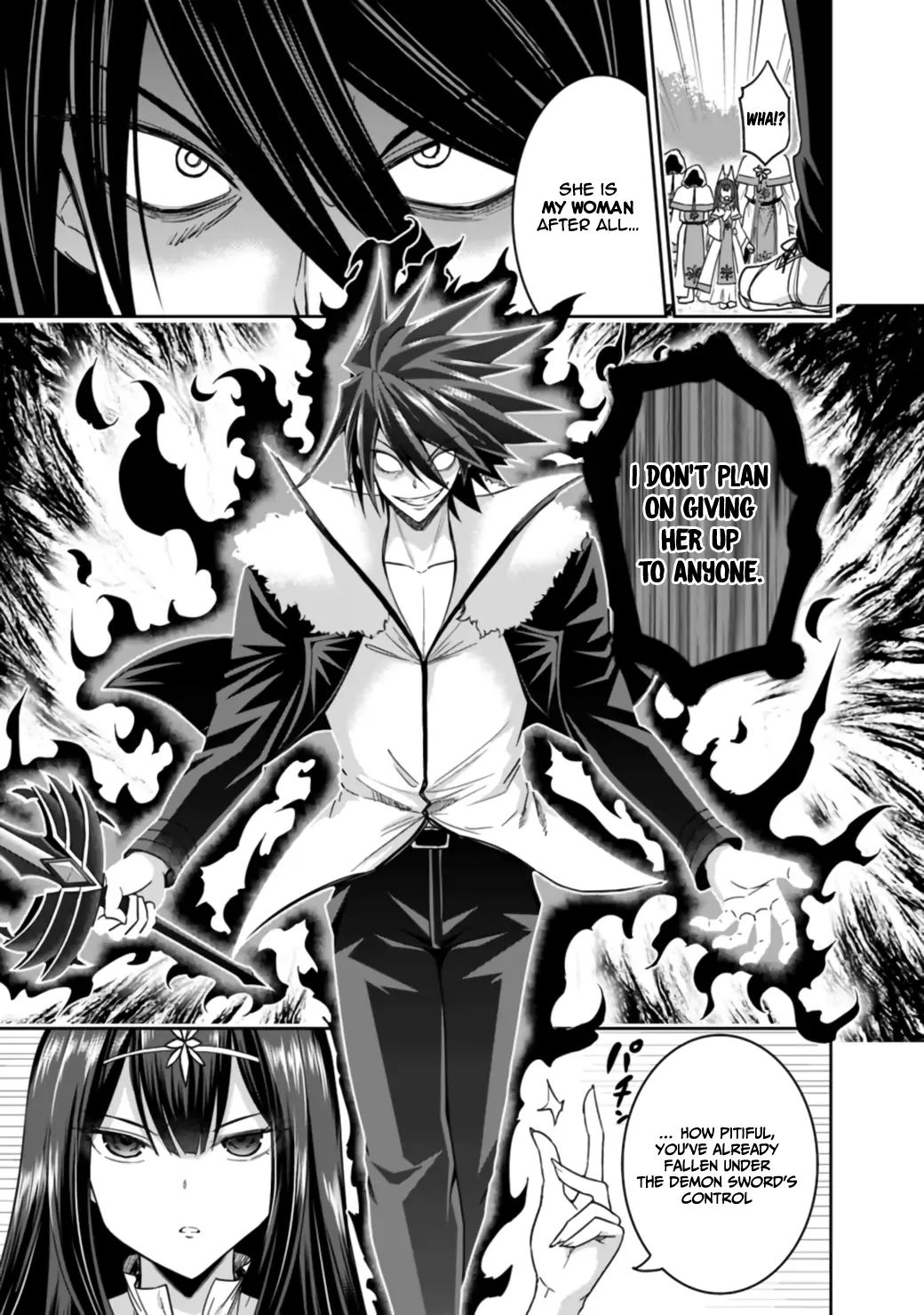 Kujibiki Tokushou: Musou Harem-ken chapter 17.1 page 14