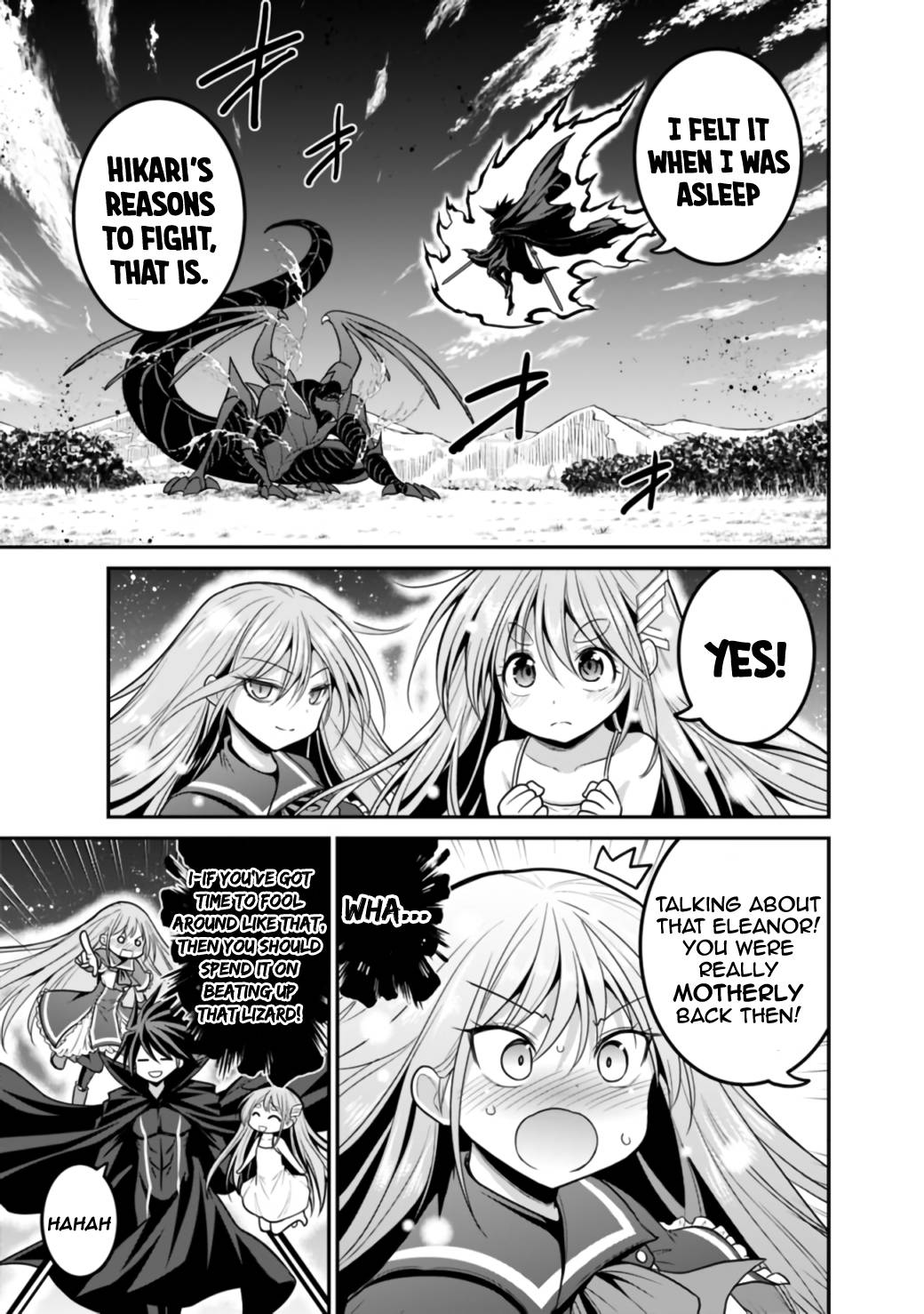Kujibiki Tokushou: Musou Harem-ken chapter 26.1 page 4