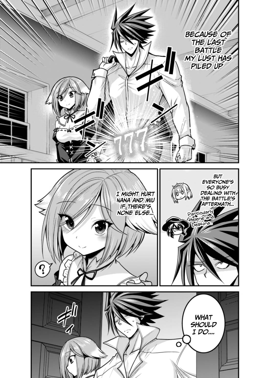 Kujibiki Tokushou: Musou Harem-ken chapter 27.1 page 12