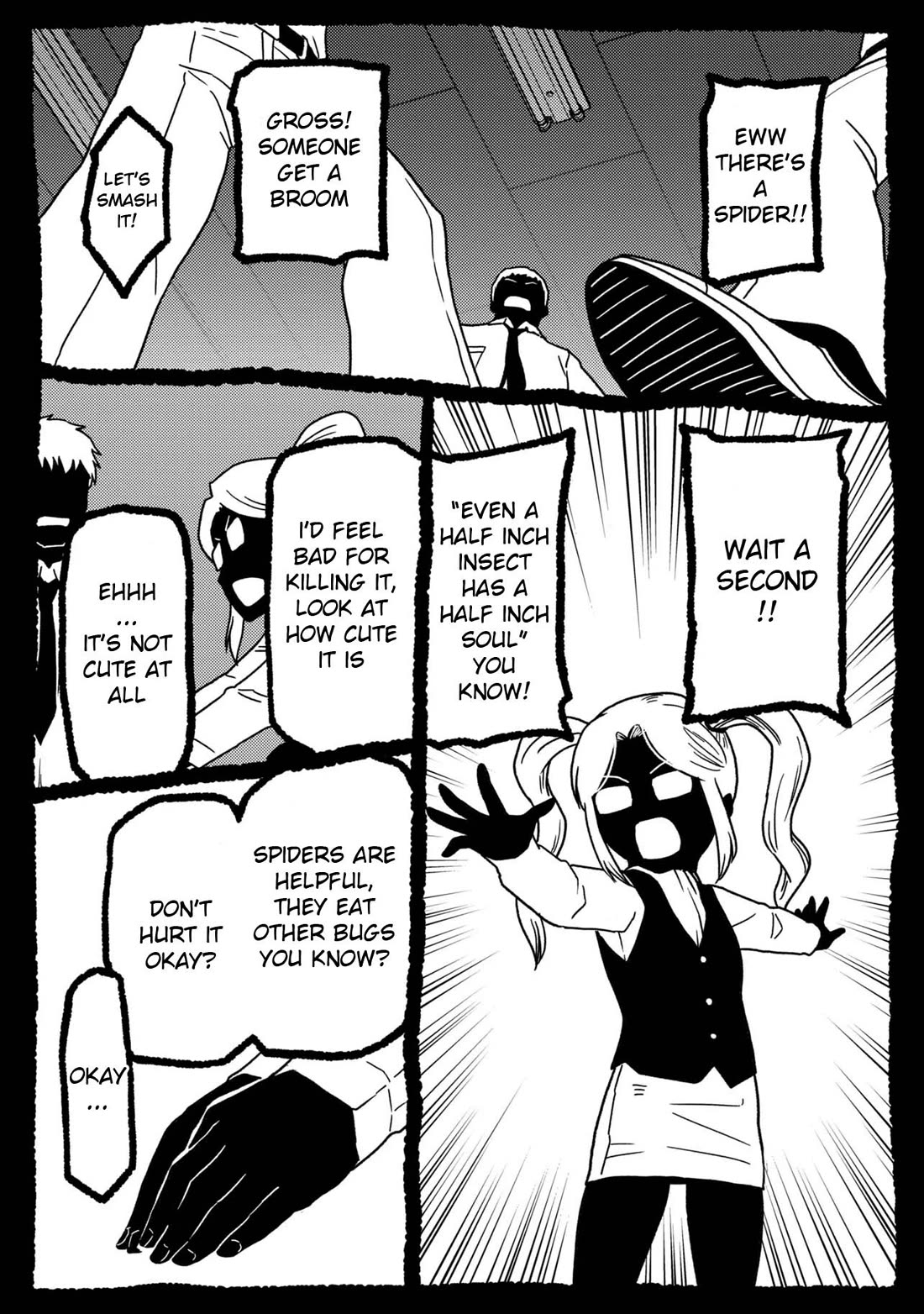 Kumo desu ga, nani ka? I'm a spider, so what? chapter 79.2 page 1