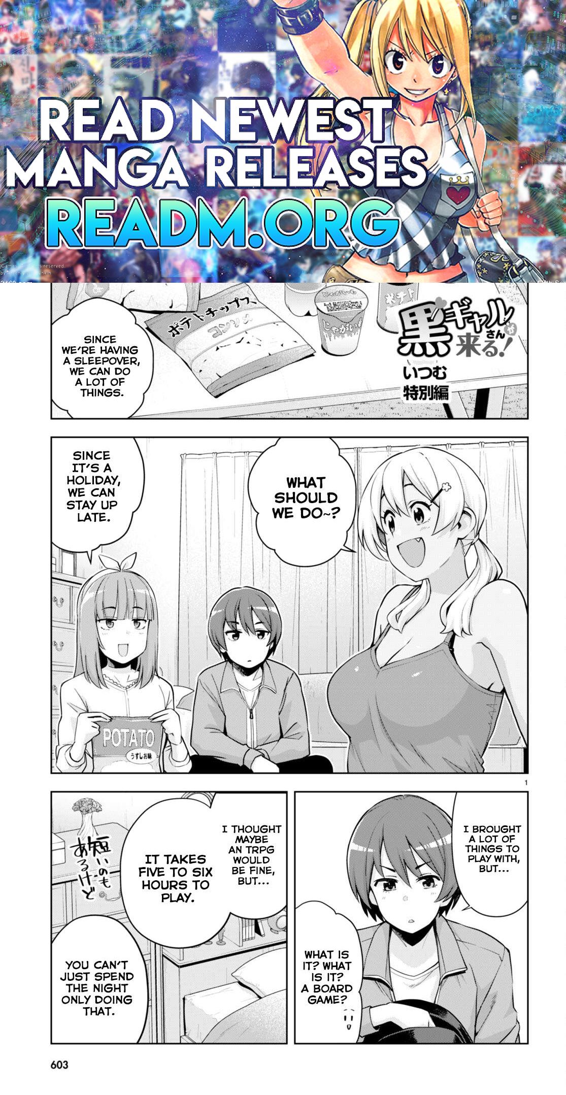 Kuro Gyaru-san ga Kuru! chapter 27.5 page 1