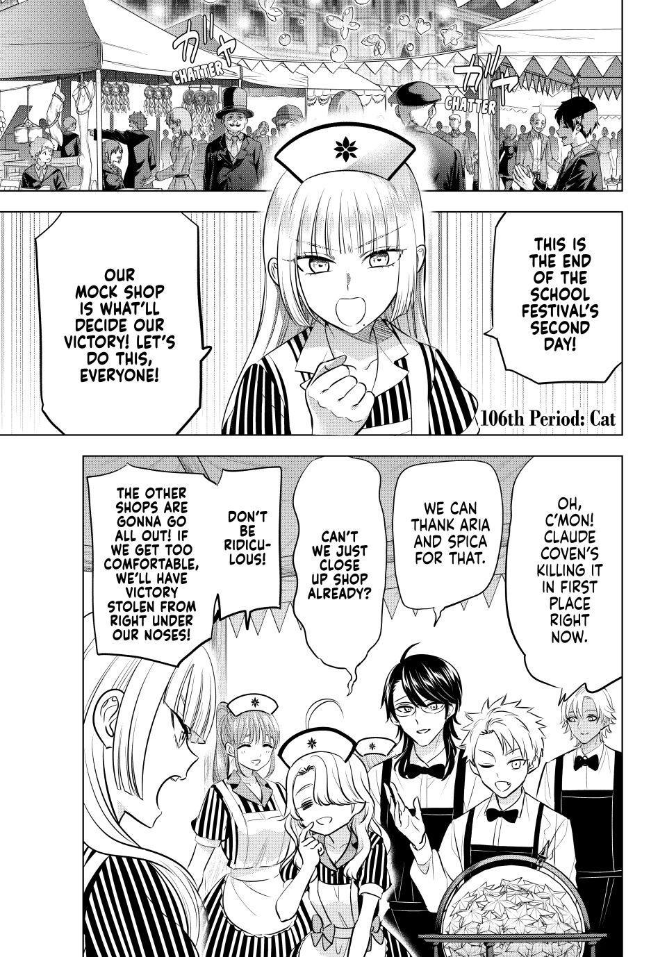 Kuroneko To Majo No Kyoushitsu chapter 106 page 1