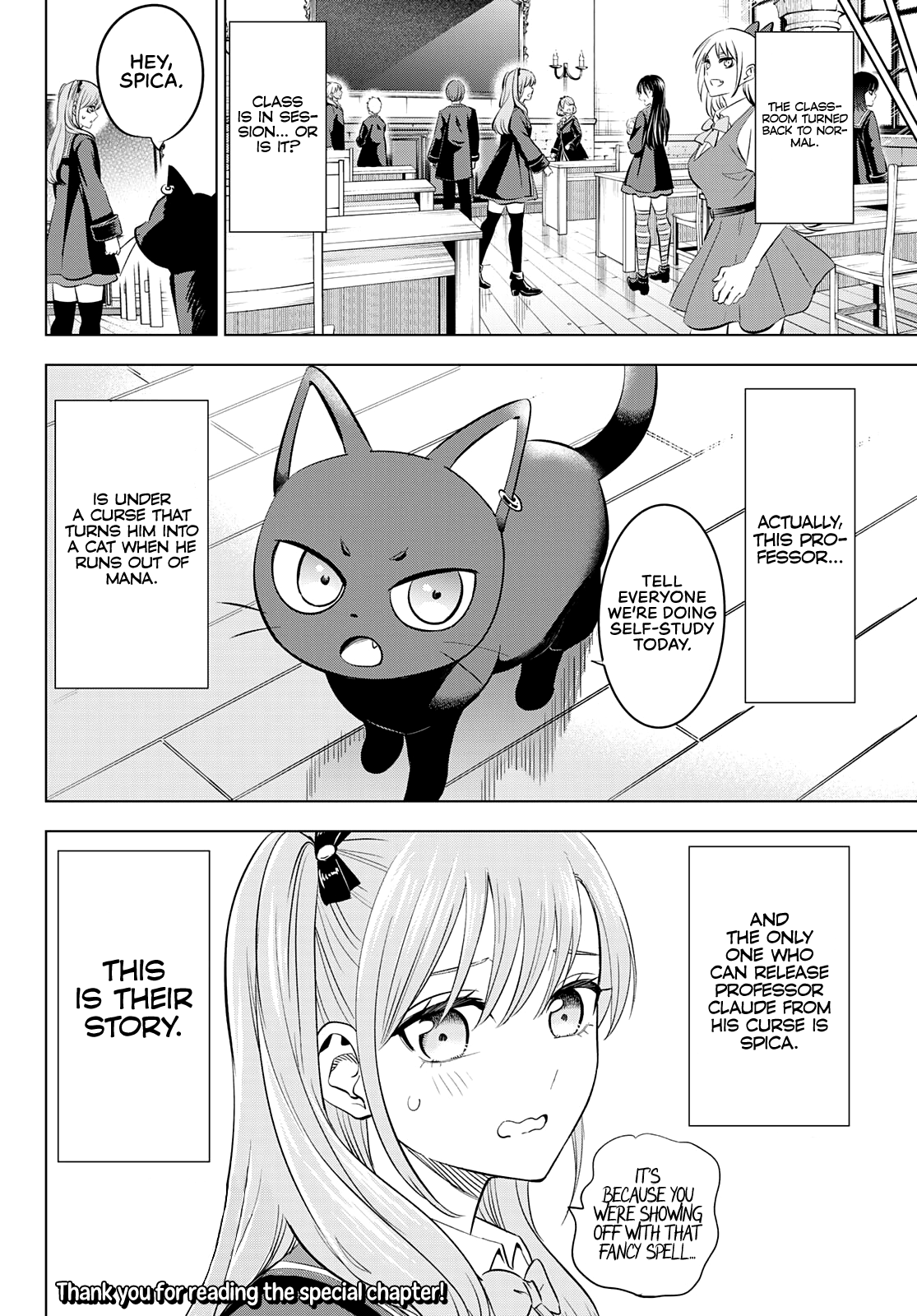 Kuroneko to Majo no Kyoushitsu chapter 11.5 page 17
