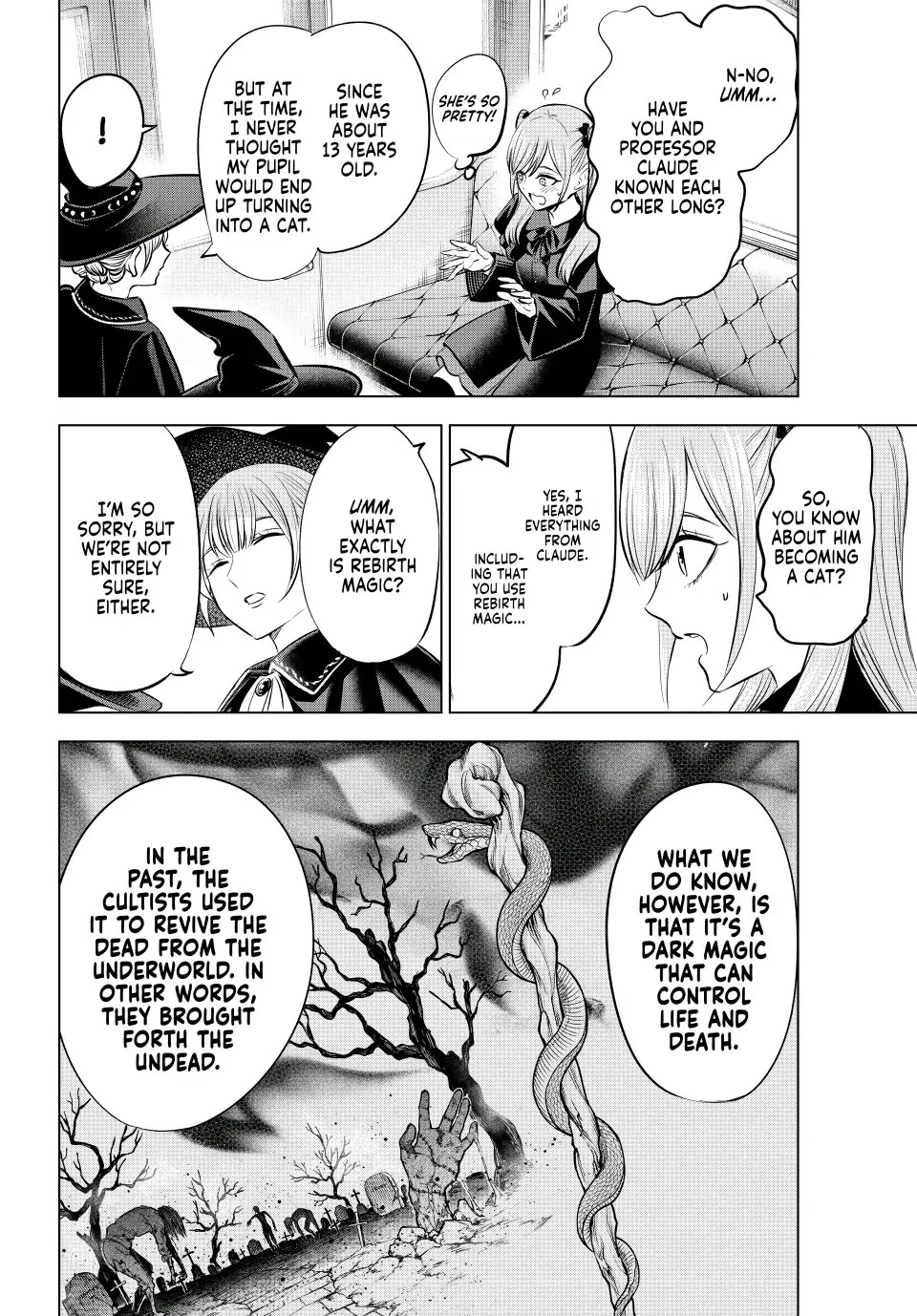 Kuroneko To Majo No Kyoushitsu chapter 33 page 8