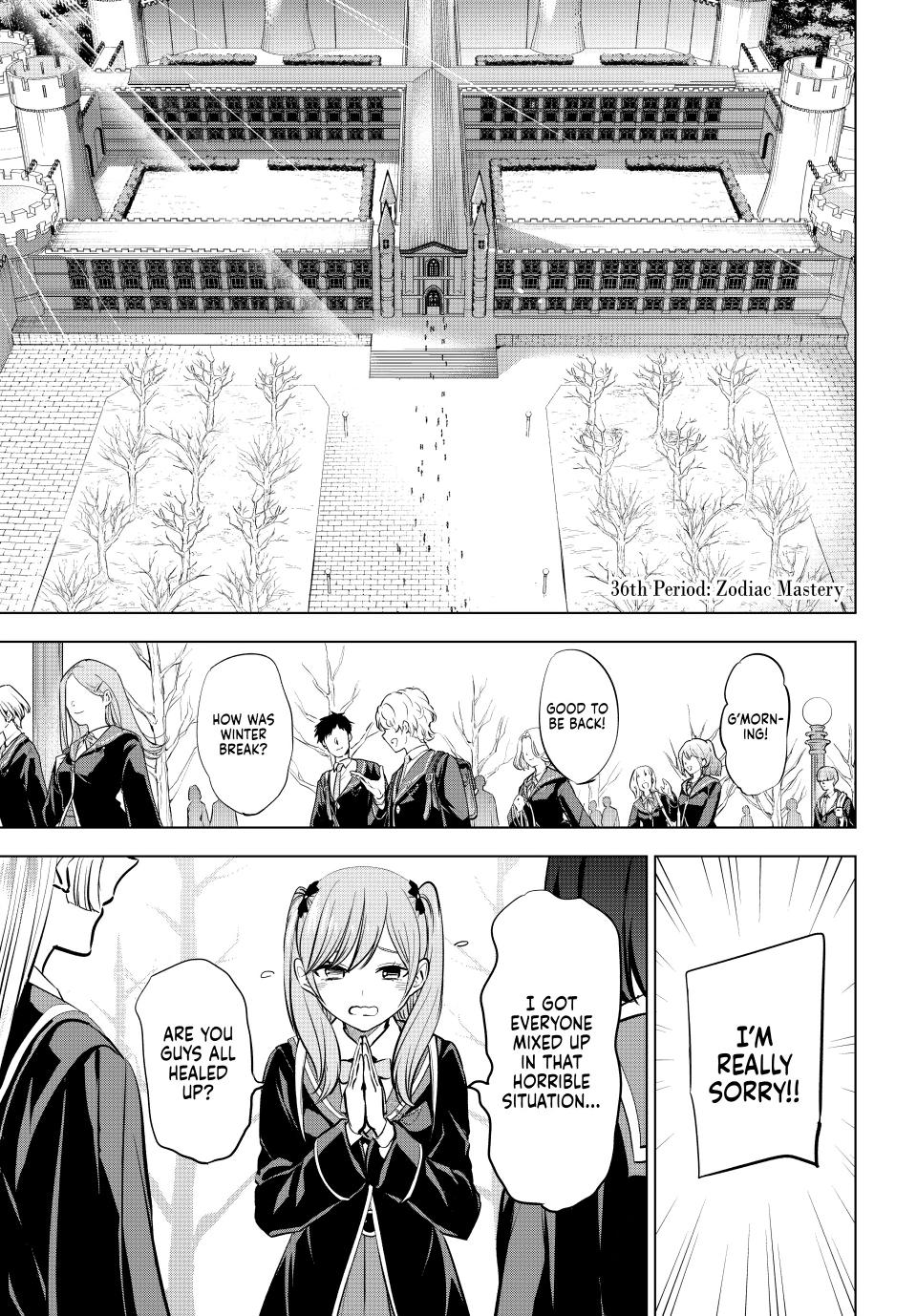 Kuroneko To Majo No Kyoushitsu chapter 36 page 1