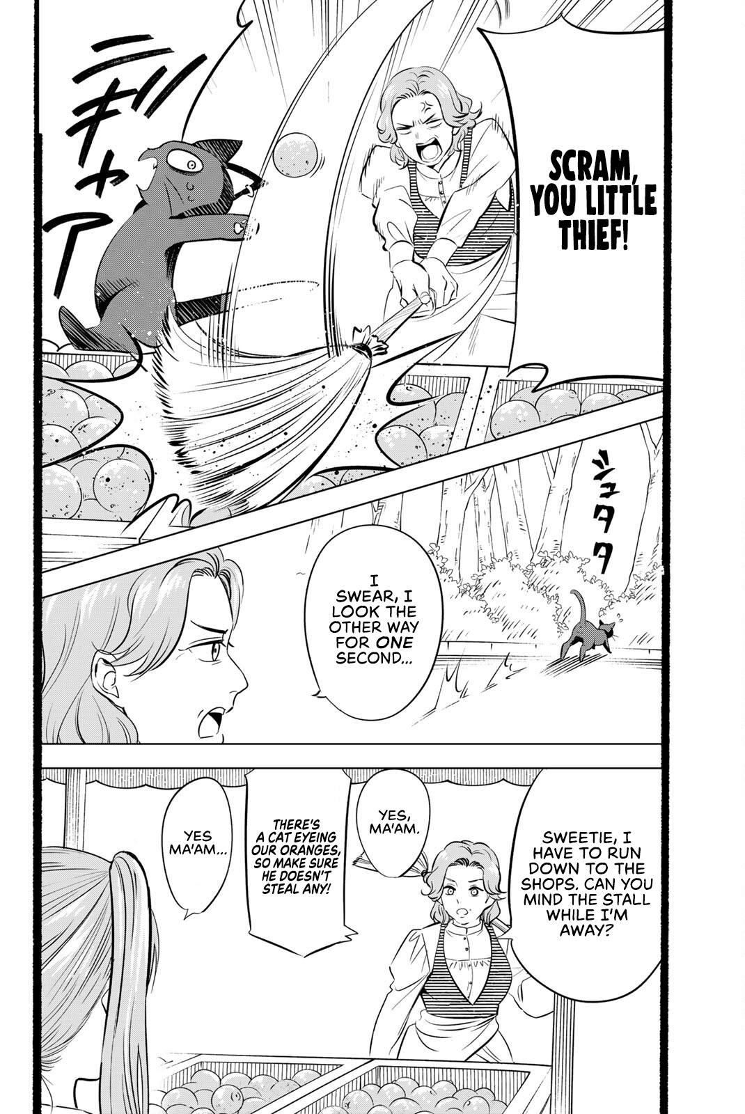 Kuroneko to Majo no Kyoushitsu chapter 4.5 page 9
