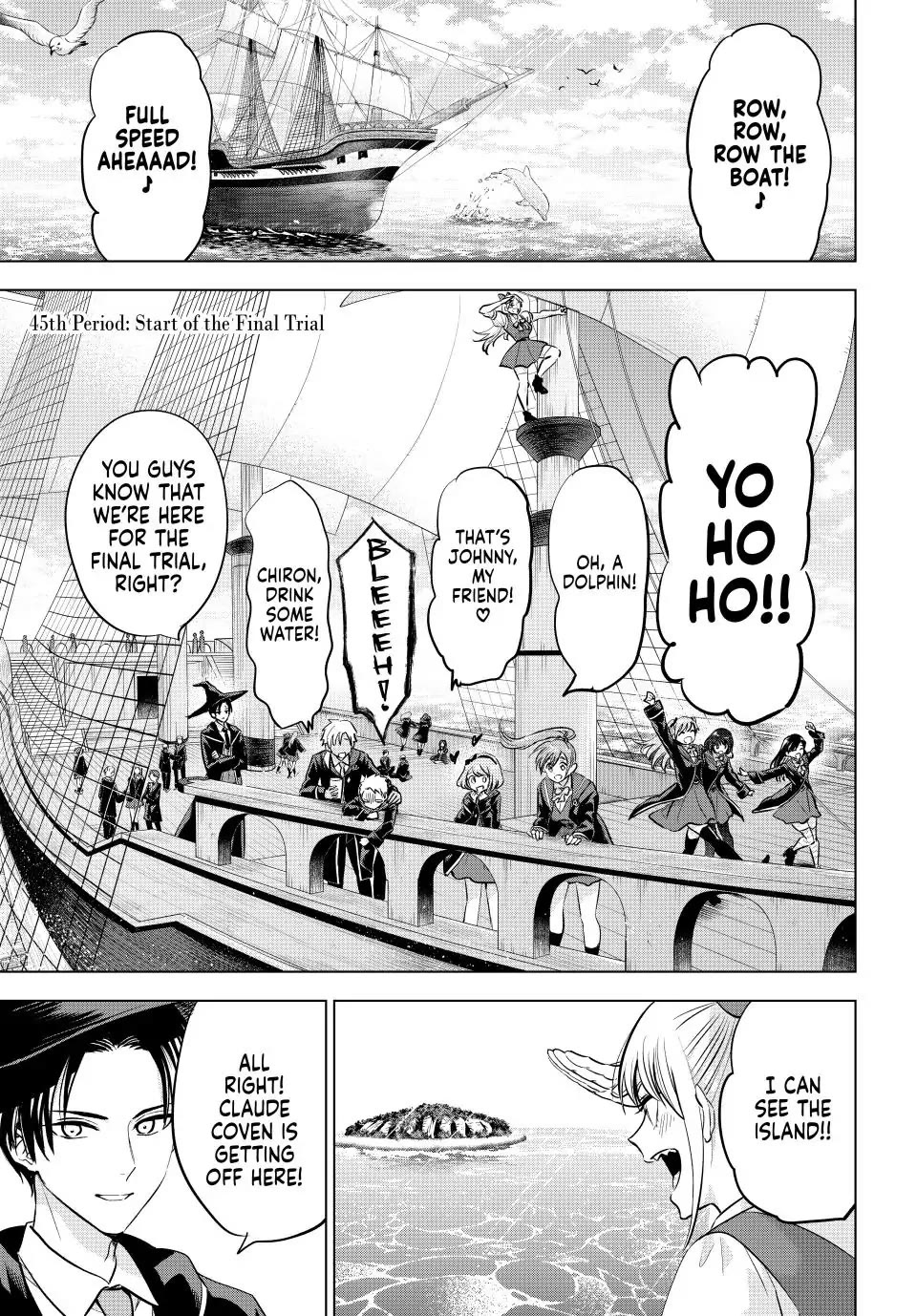 Kuroneko To Majo No Kyoushitsu chapter 45 page 1