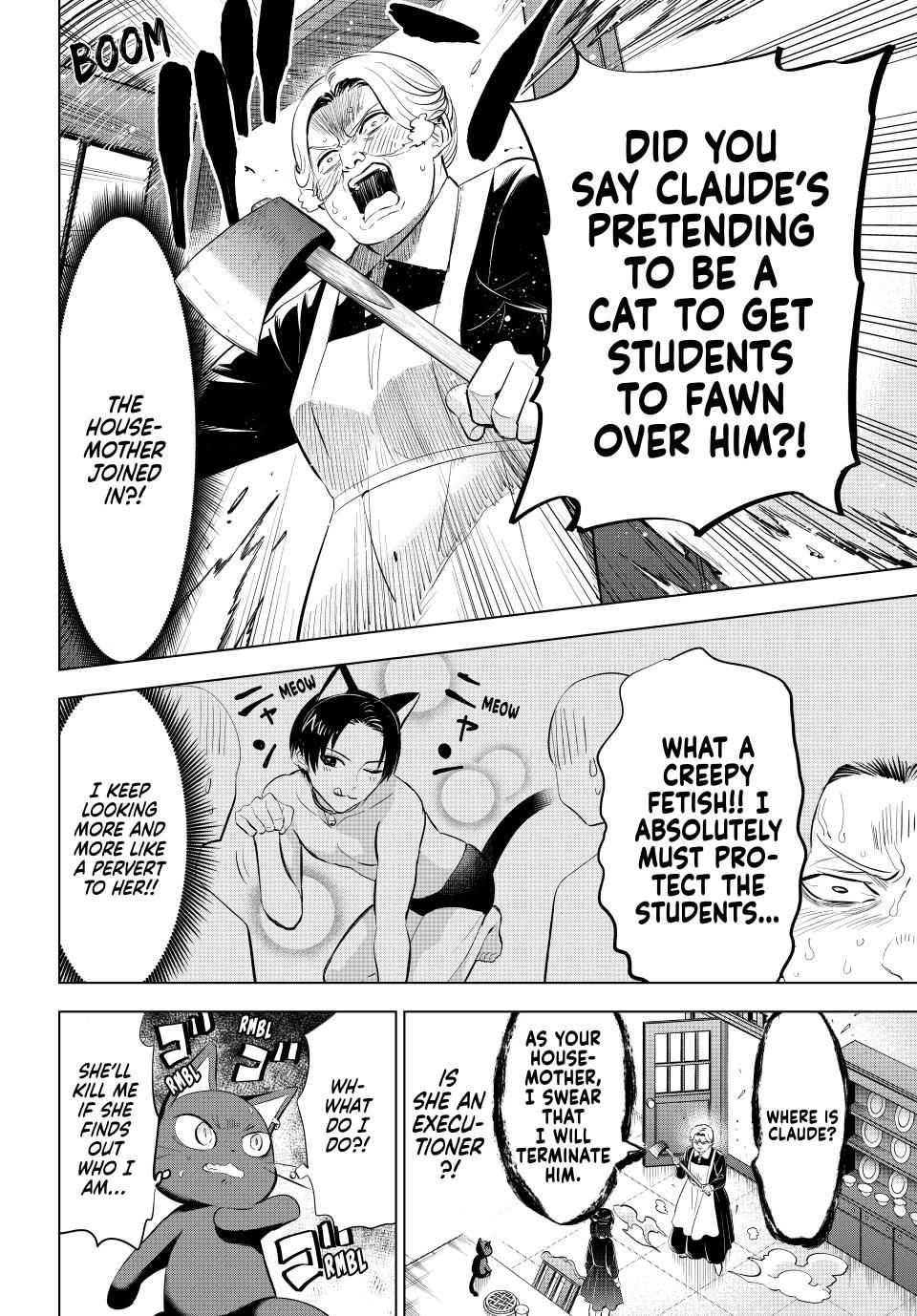 Kuroneko To Majo No Kyoushitsu chapter 61 page 8