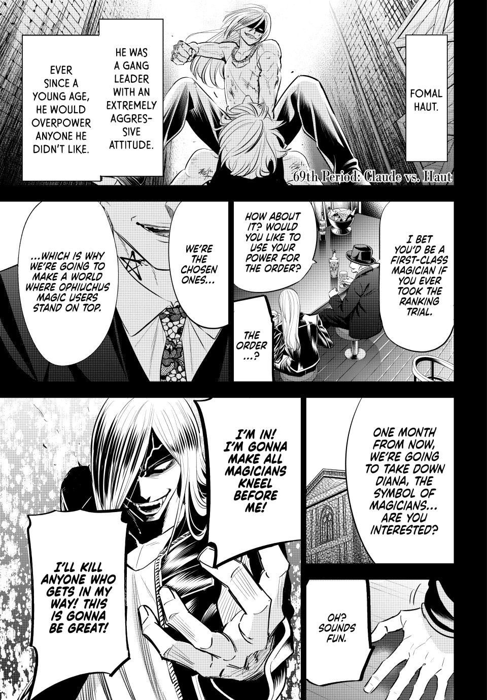 Kuroneko To Majo No Kyoushitsu chapter 69 page 1