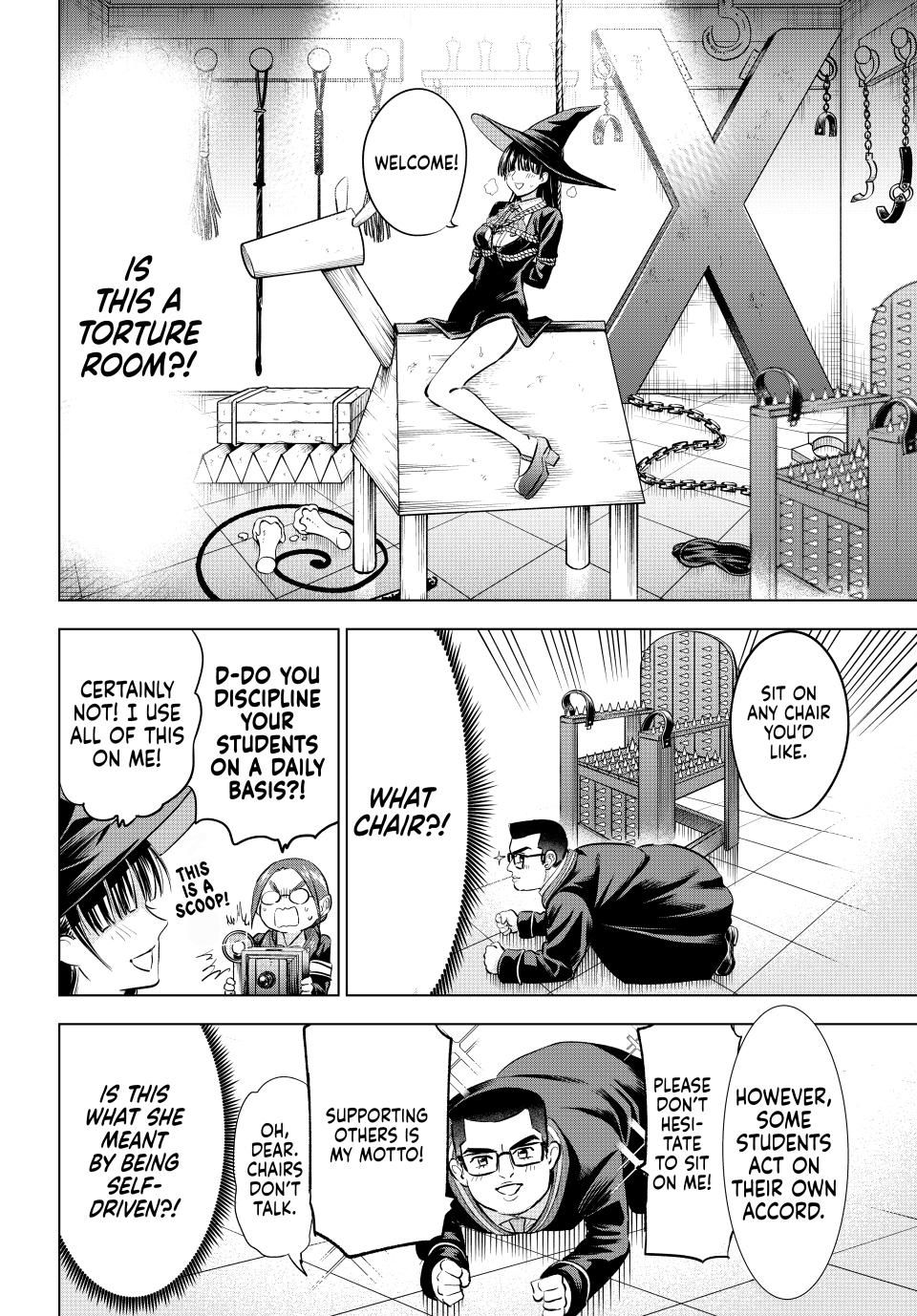 Kuroneko To Majo No Kyoushitsu chapter 82 page 8