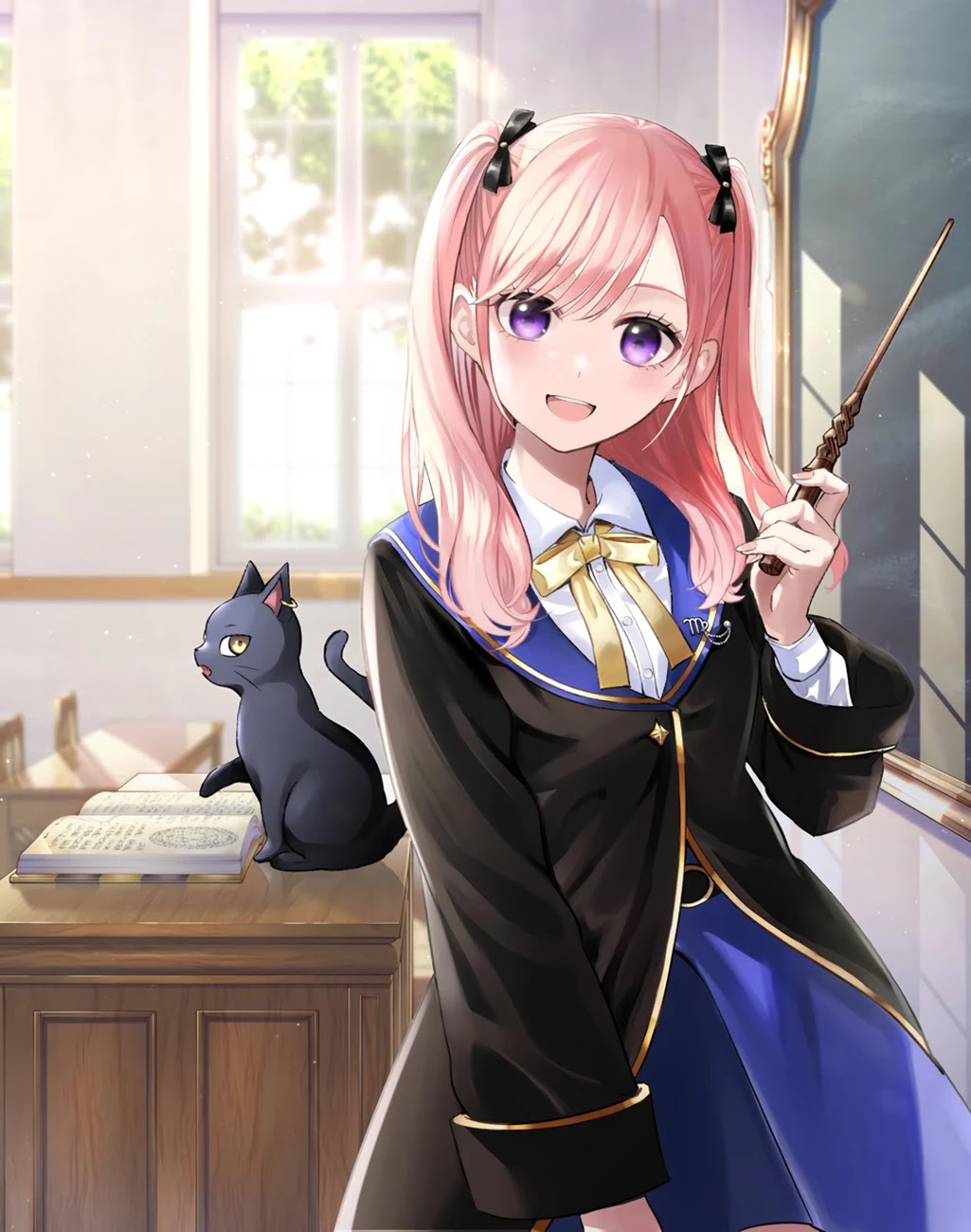 Kuroneko To Majo No Kyoushitsu chapter 9 page 2