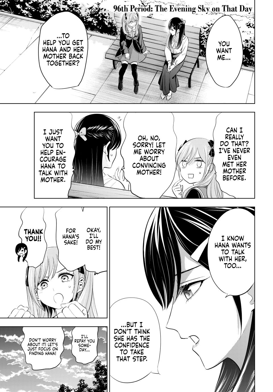 Kuroneko To Majo No Kyoushitsu chapter 96 page 1