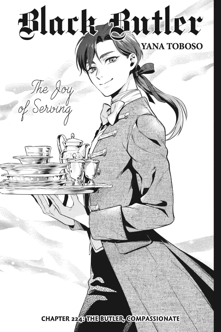 Kuroshitsuji chapter 224 page 1