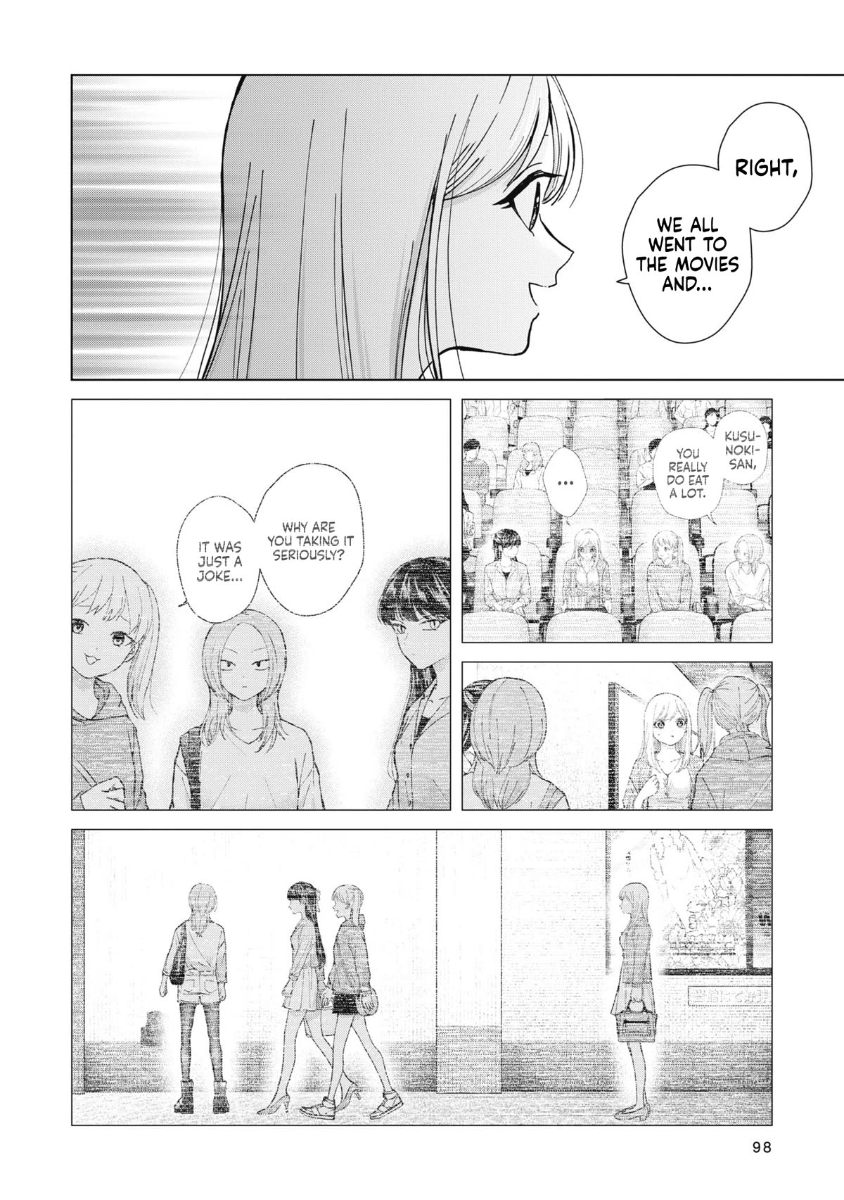 Kusunoki-san Failed to Debut in High School chapter 12 page 6