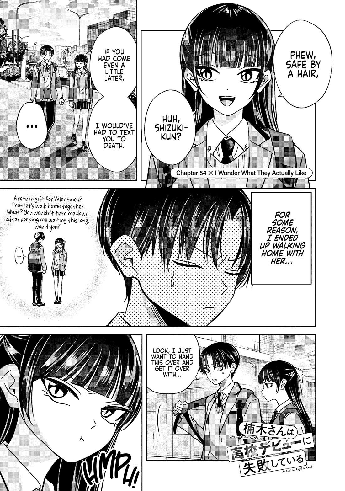 Kusunoki-san Failed to Debut in High School chapter 54.2 page 1