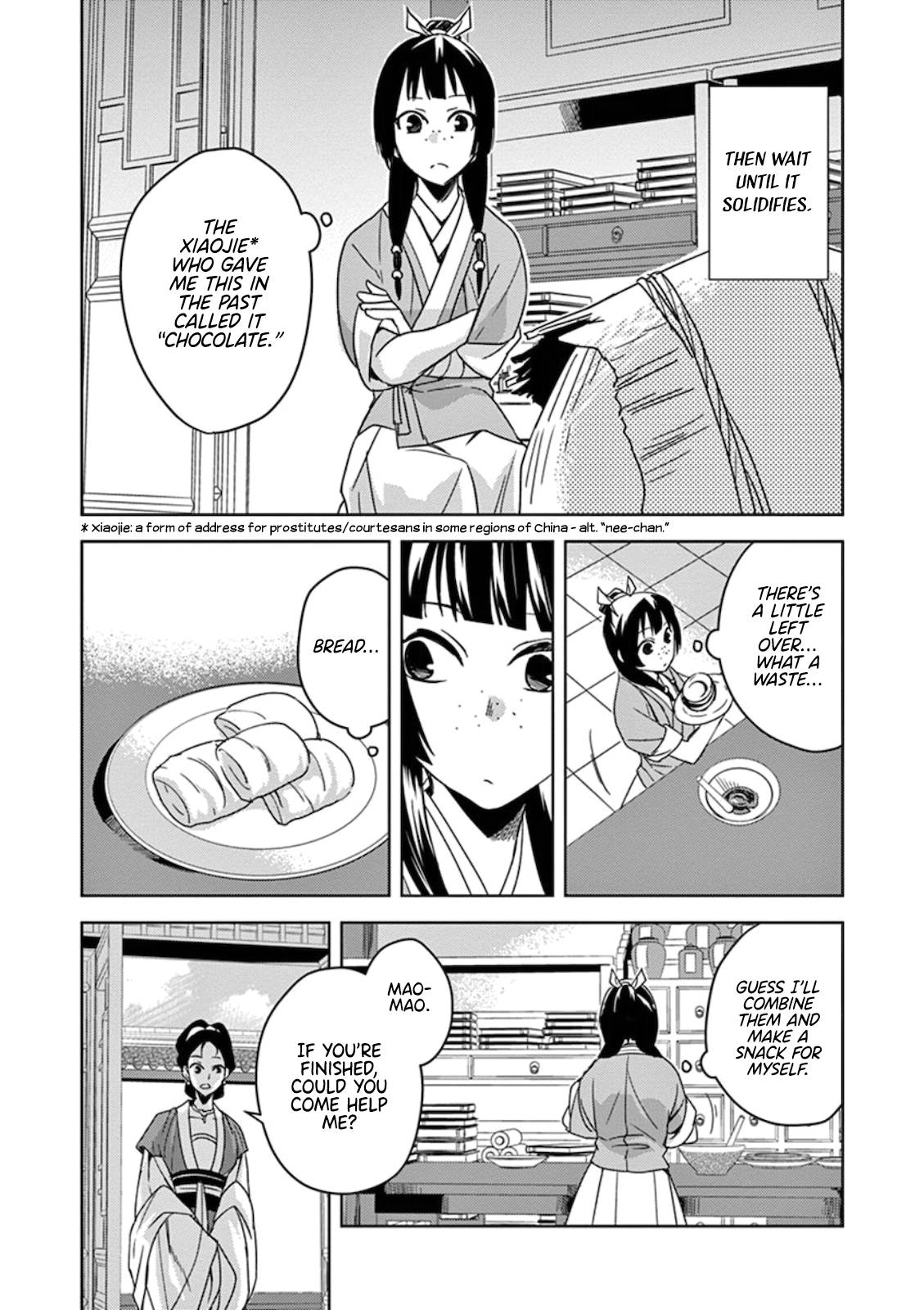 Kusuriya no Hitorigoto ~Maomao no Koukyuu Nazotoki Techou~ chapter 2 page 28