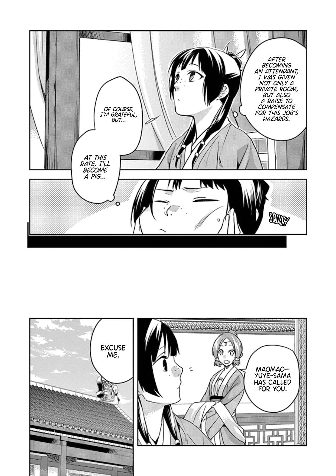 Kusuriya no Hitorigoto ~Maomao no Koukyuu Nazotoki Techou~ chapter 2 page 9