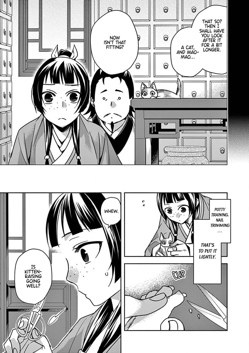 Kusuriya no Hitorigoto ~Maomao no Koukyuu Nazotoki Techou~ chapter 32 page 9