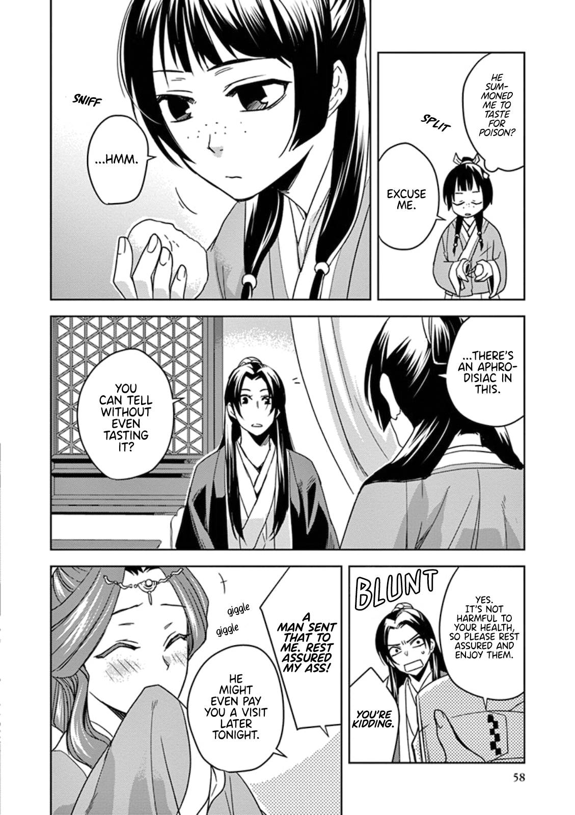 Kusuriya no Hitorigoto ~Maomao no Koukyuu Nazotoki Techou~ chapter 2 page 12