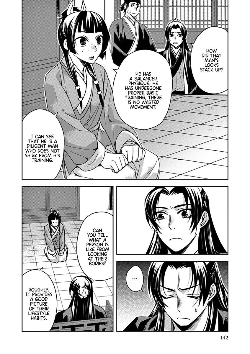 Kusuriya no Hitorigoto ~Maomao no Koukyuu Nazotoki Techou~ chapter 26 page 22