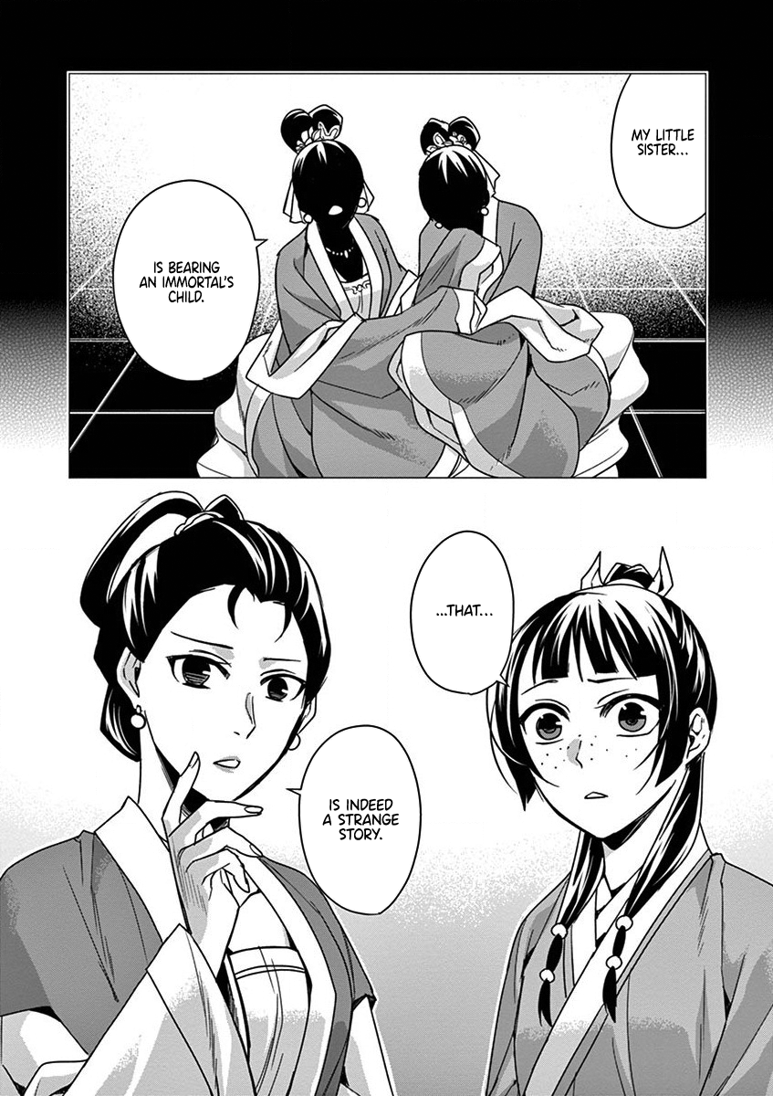 Kusuriya no Hitorigoto ~Maomao no Koukyuu Nazotoki Techou~ chapter 36 page 11