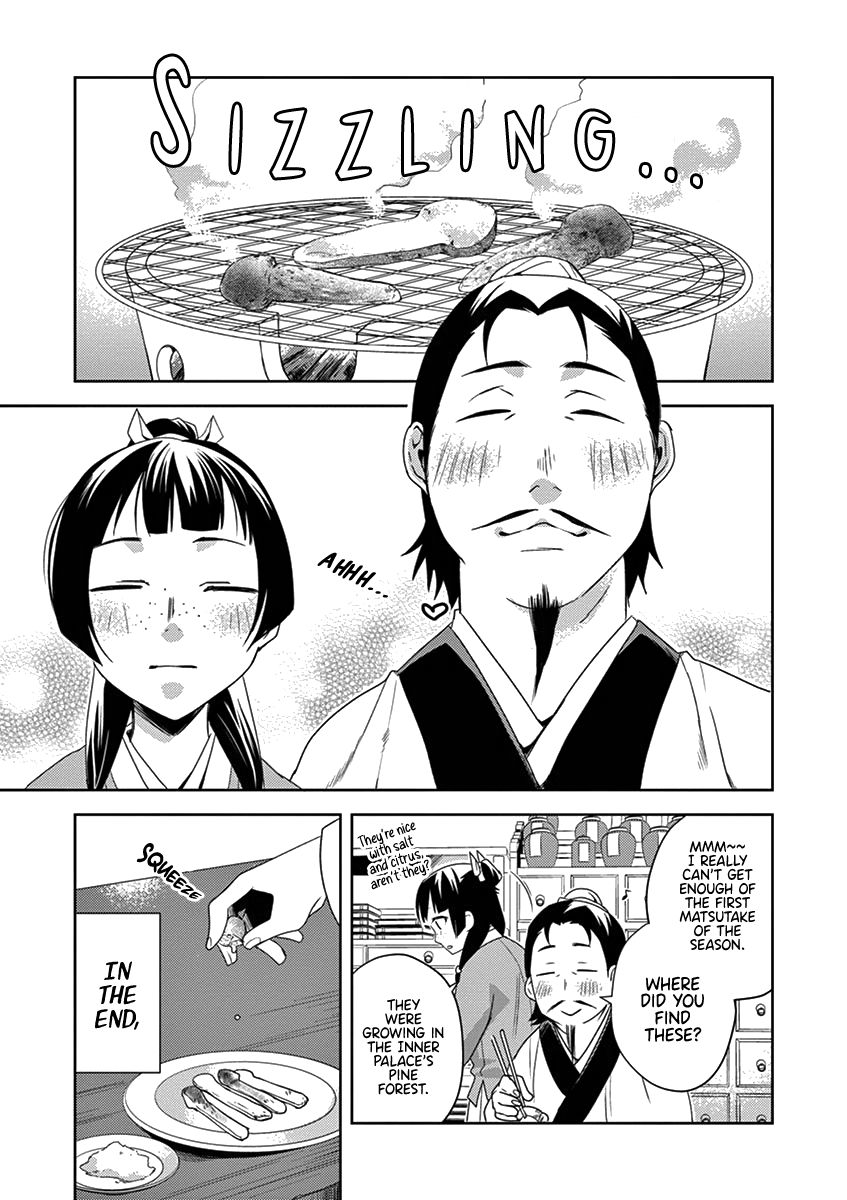 Kusuriya no Hitorigoto ~Maomao no Koukyuu Nazotoki Techou~ chapter 4 page 3