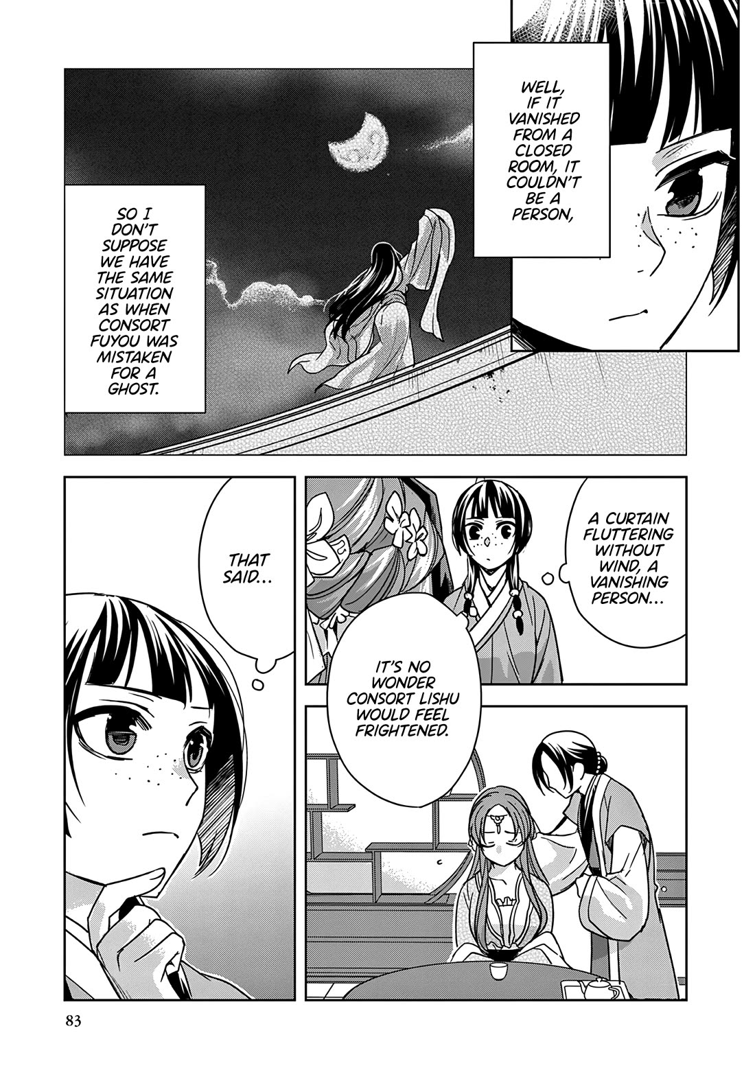 Kusuriya no Hitorigoto ~Maomao no Koukyuu Nazotoki Techou~ chapter 56 page 5