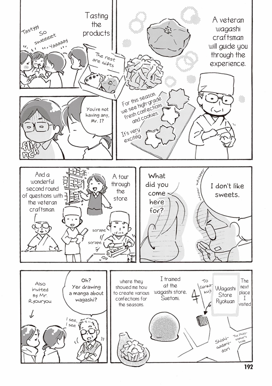 Kyoto & Wagashi & Family chapter 5 page 36