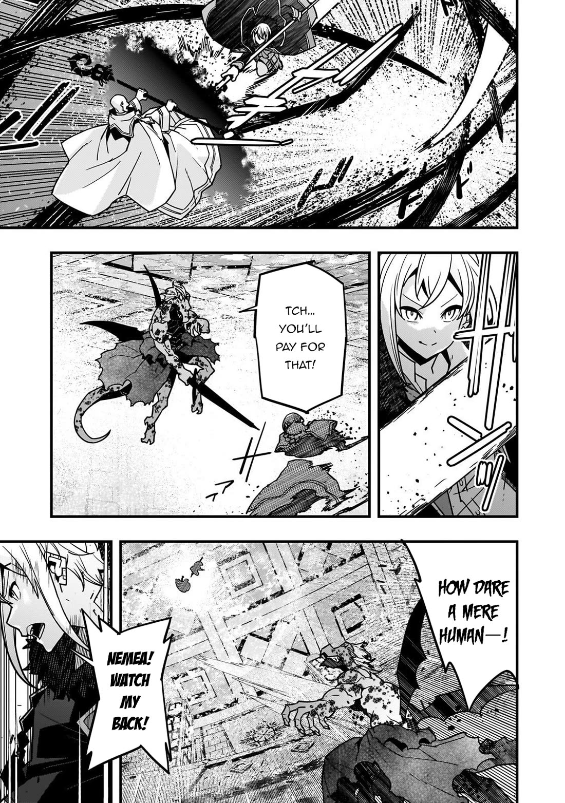 Kyoukai Meikyuu to Ikai no Majutsushi chapter 89 page 14