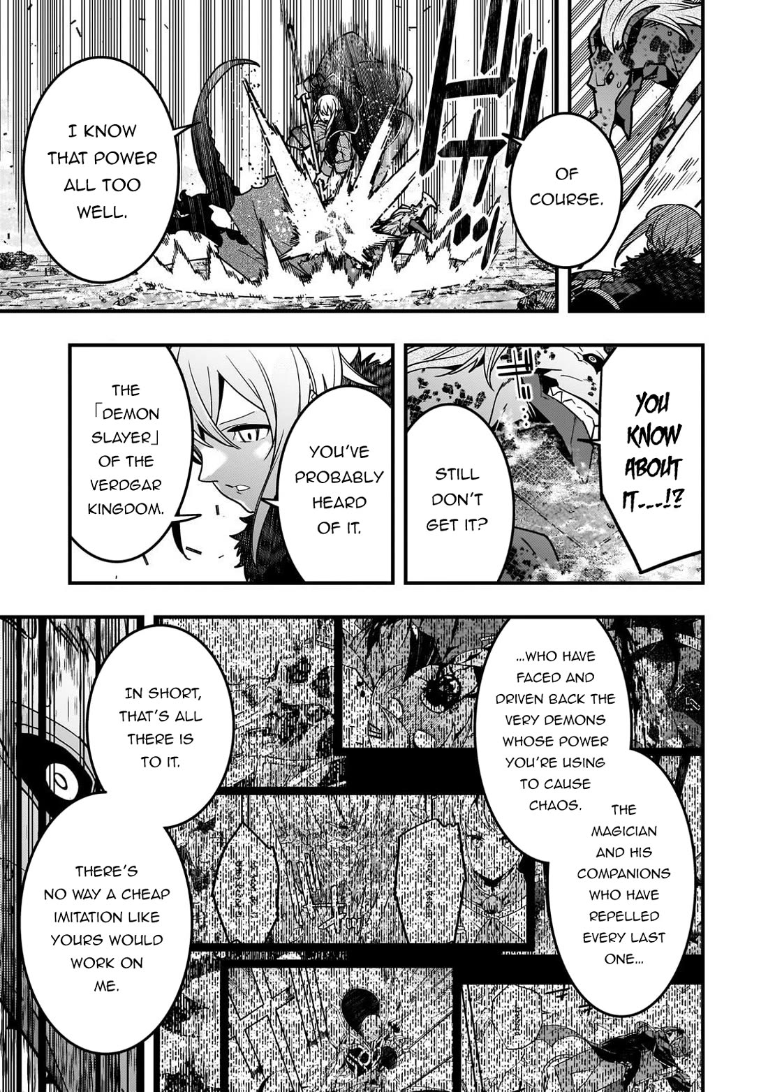 Kyoukai Meikyuu to Ikai no Majutsushi chapter 89 page 22