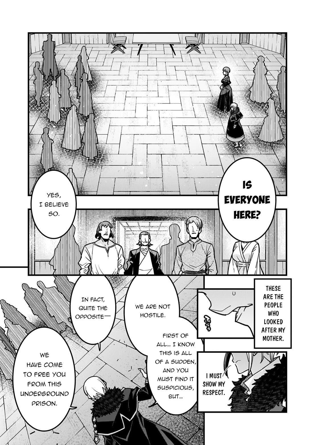 Kyoukai Meikyuu to Ikai no Majutsushi chapter 90 page 14