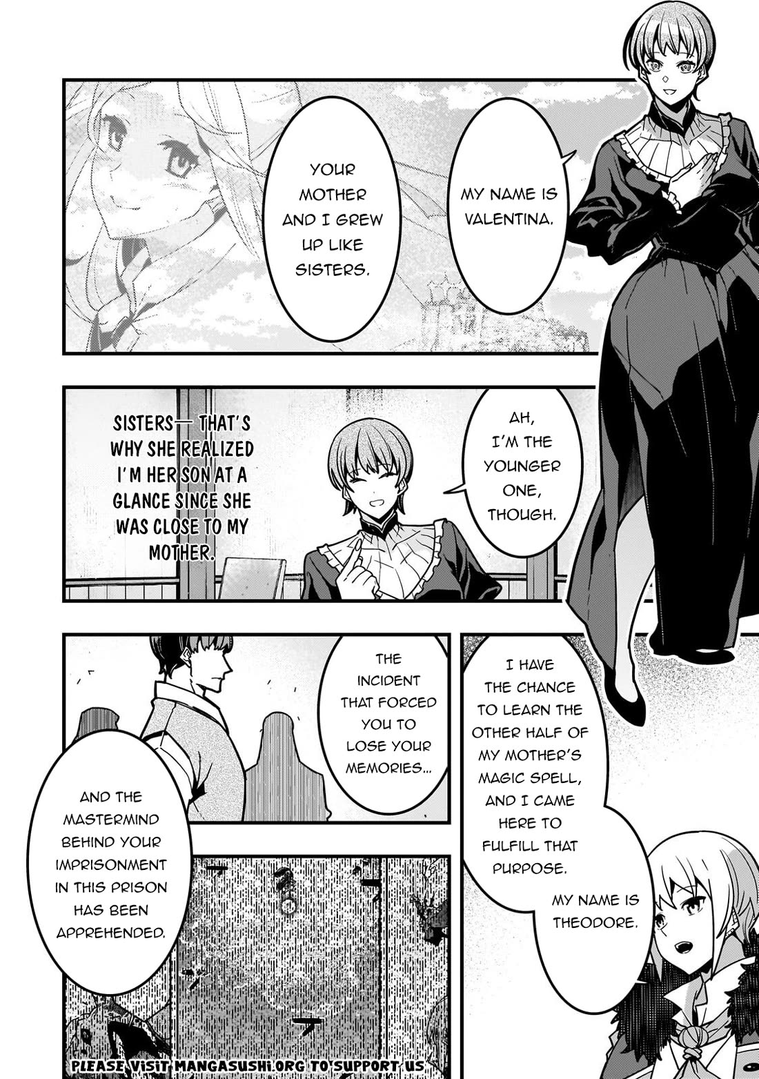 Kyoukai Meikyuu to Ikai no Majutsushi chapter 90 page 21