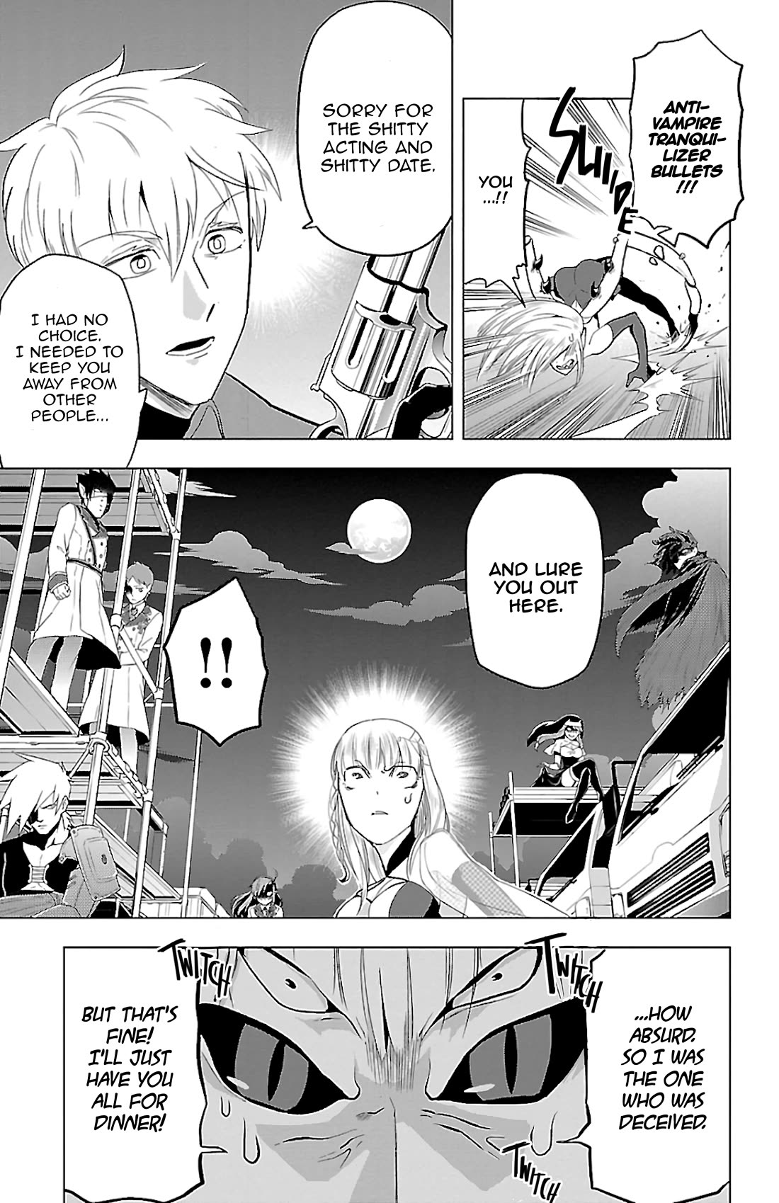 Kyuuketsuki Sugu Shinu chapter 75 page 9