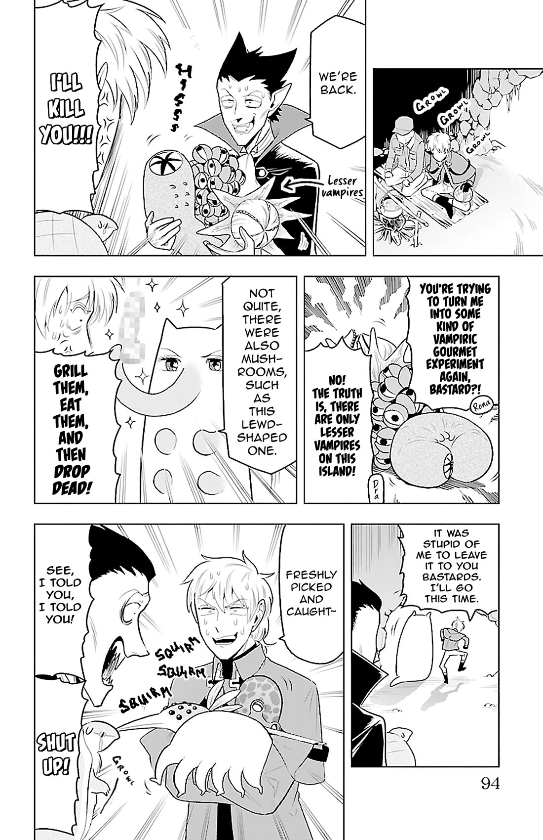 Kyuuketsuki Sugu Shinu chapter 80 page 4