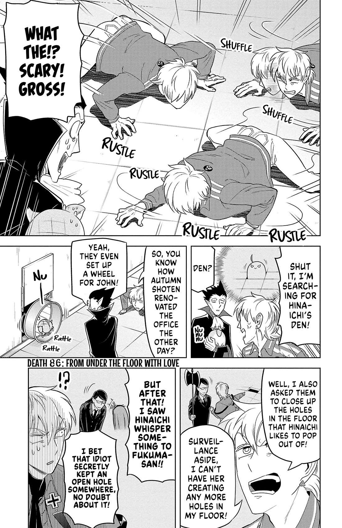 Kyuuketsuki Sugu Shinu chapter 86 page 1